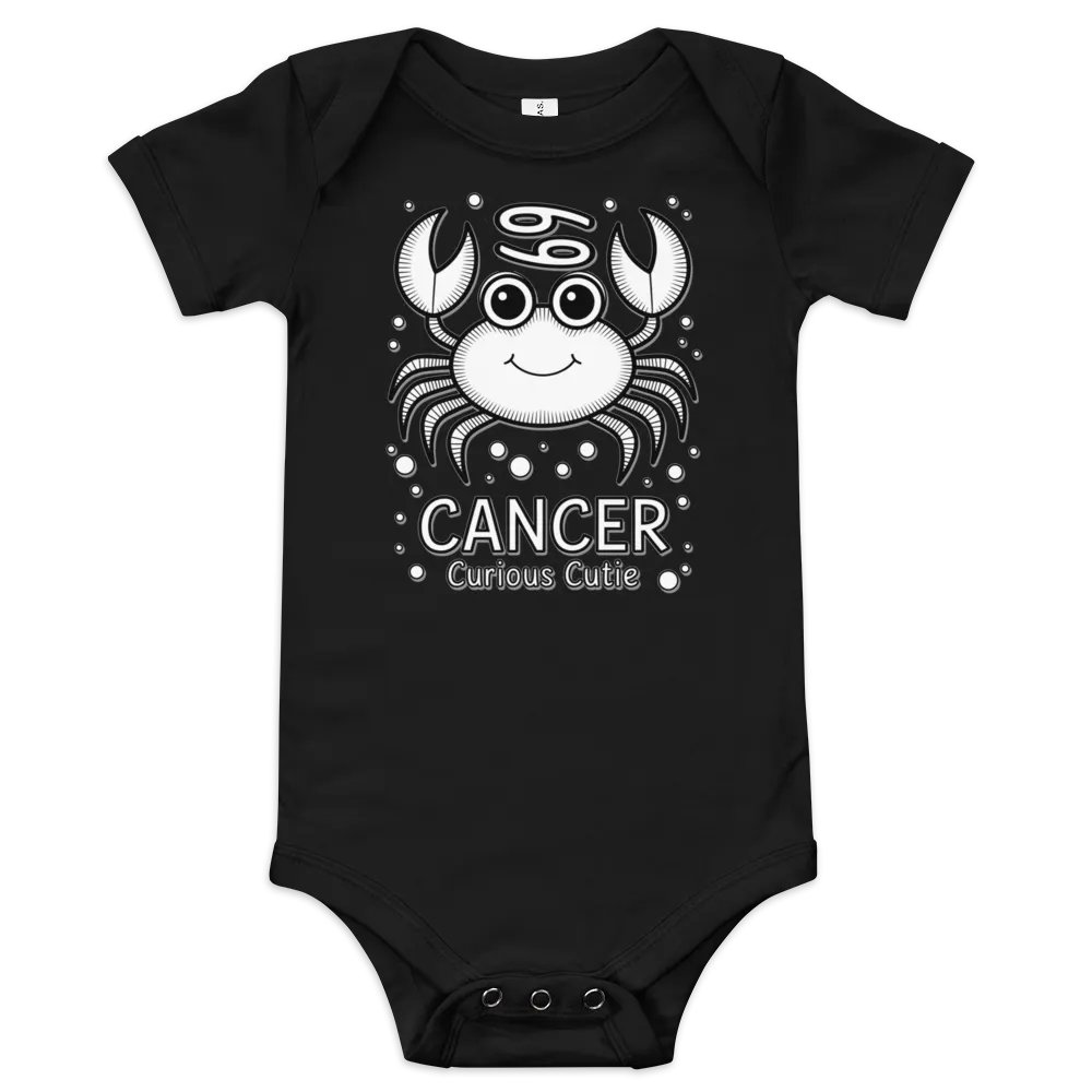 Curious Cutie Cancer Onesie product image (1)