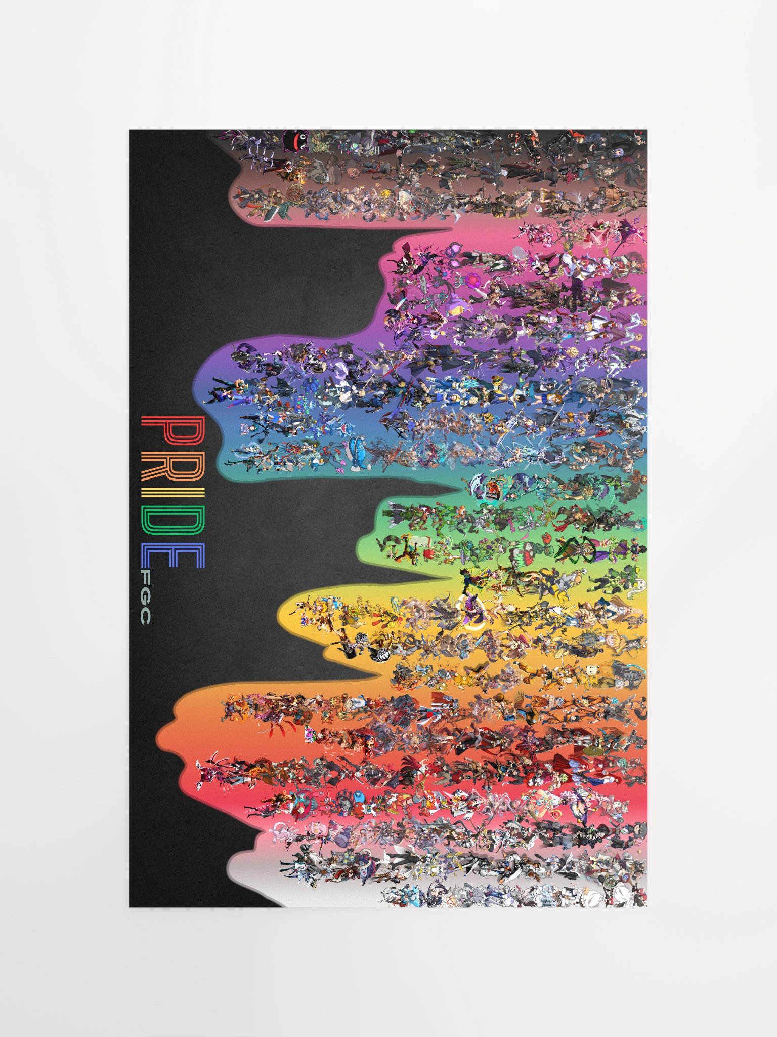 PRIDEfgc 2025 Rainbow Poster product image (10)