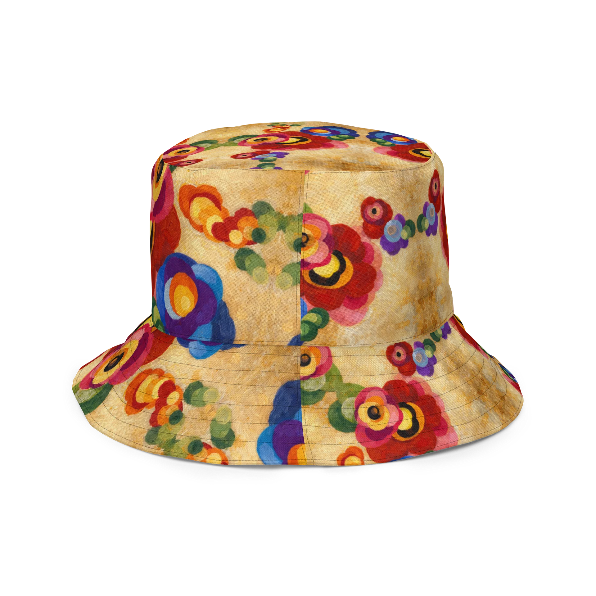 Radiant Cycles Floral Reversible Bucket Hat product image (6)