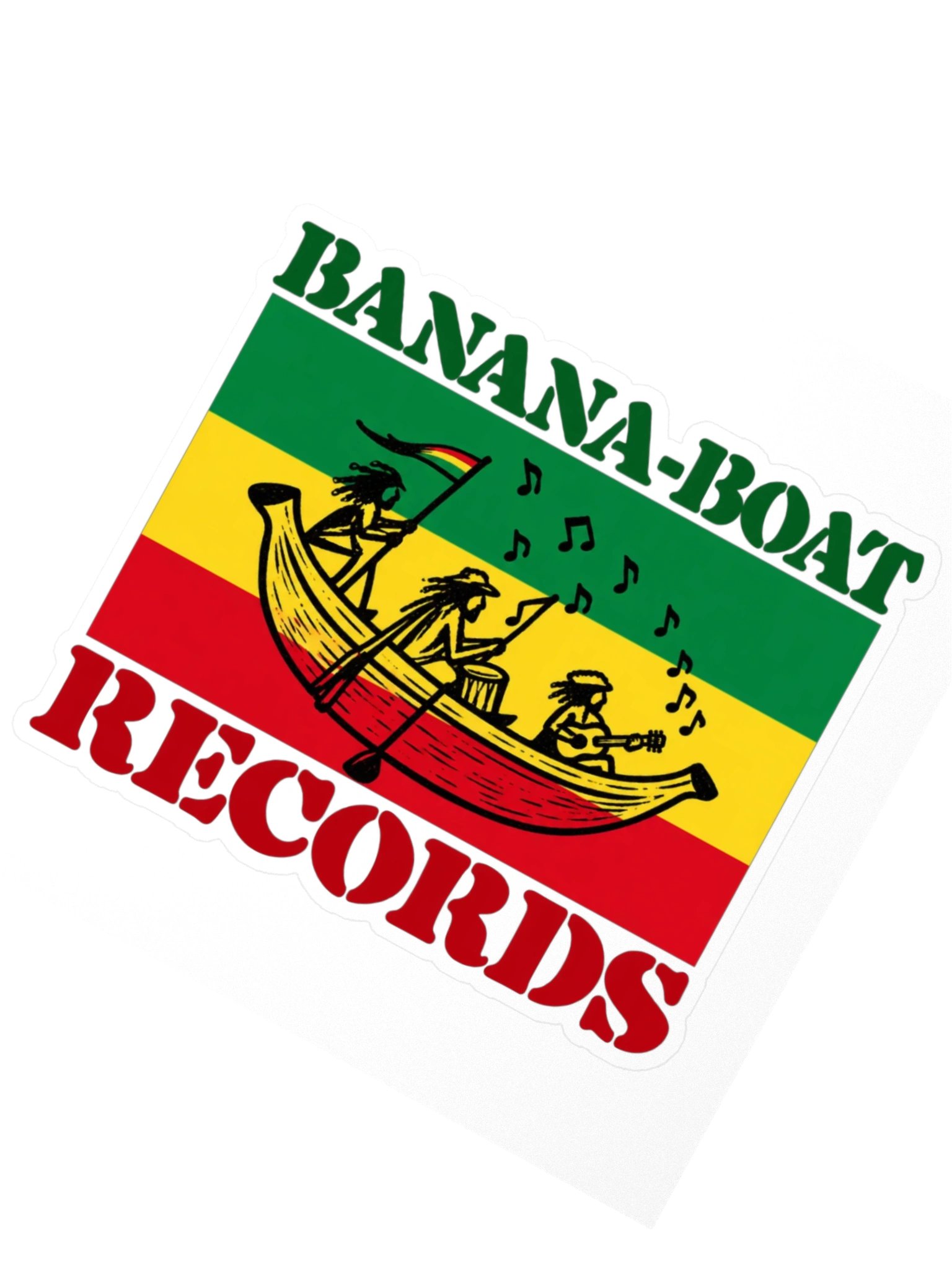 Banana Boat Records Sticker product image (2)