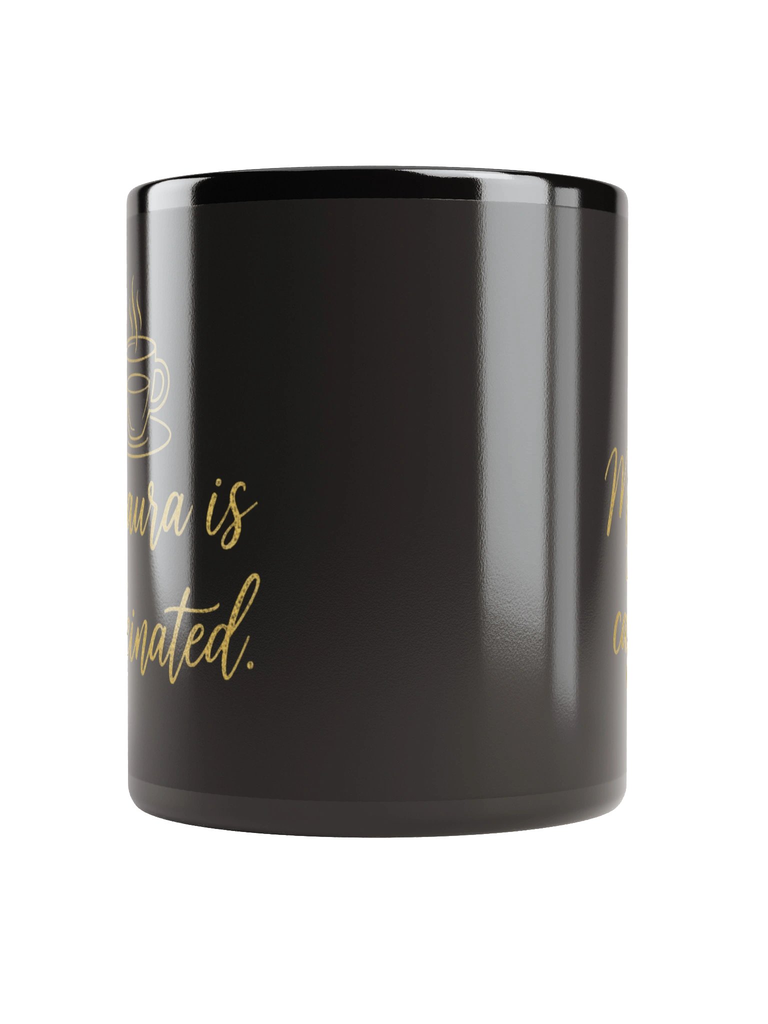 My Aura is Caffeinated Coffee Mug - Sassy Morning Mindset Cup product image (5)