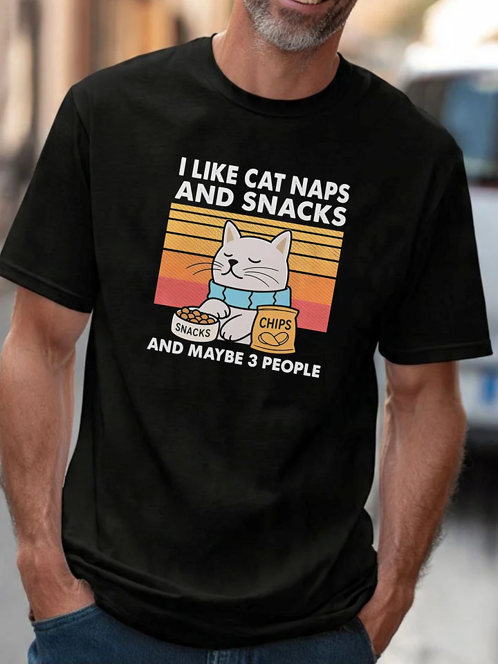 Gildan cat funny t-shirt product image (1)