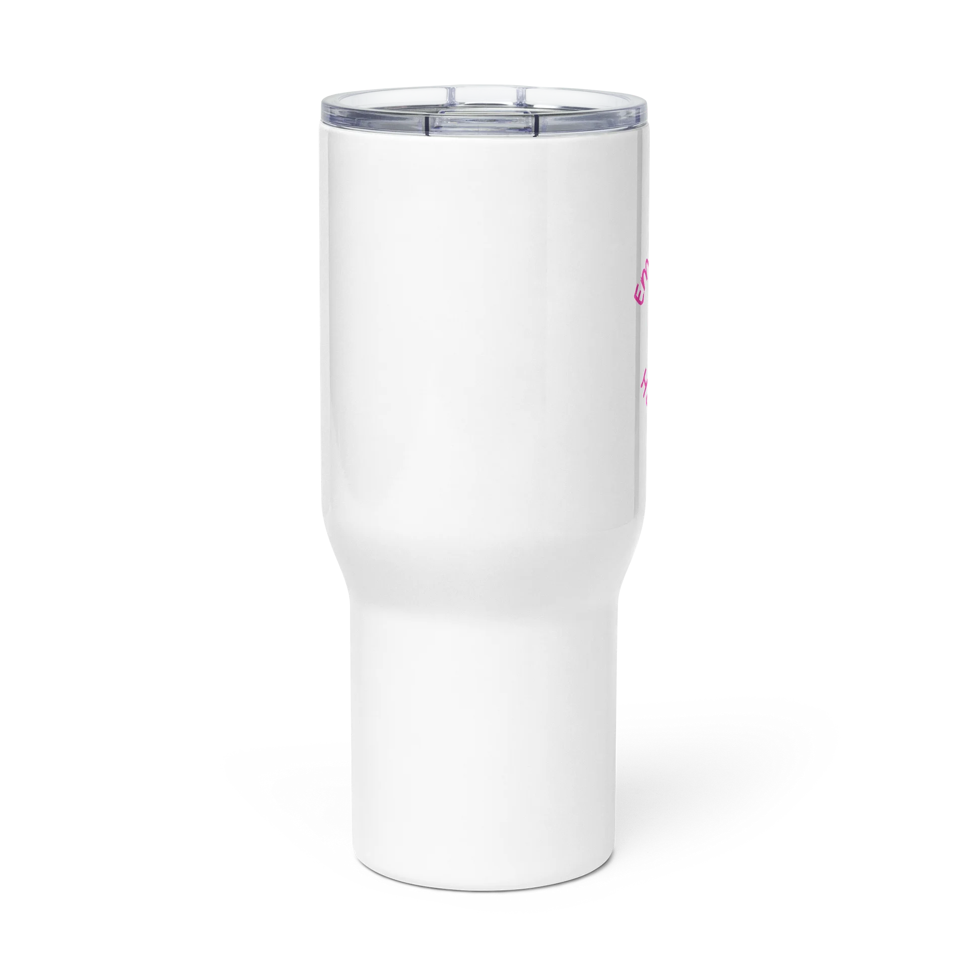 Emotional Baggage Handler 25 oz or 40oz Tumbler-White and Pink product image (3)