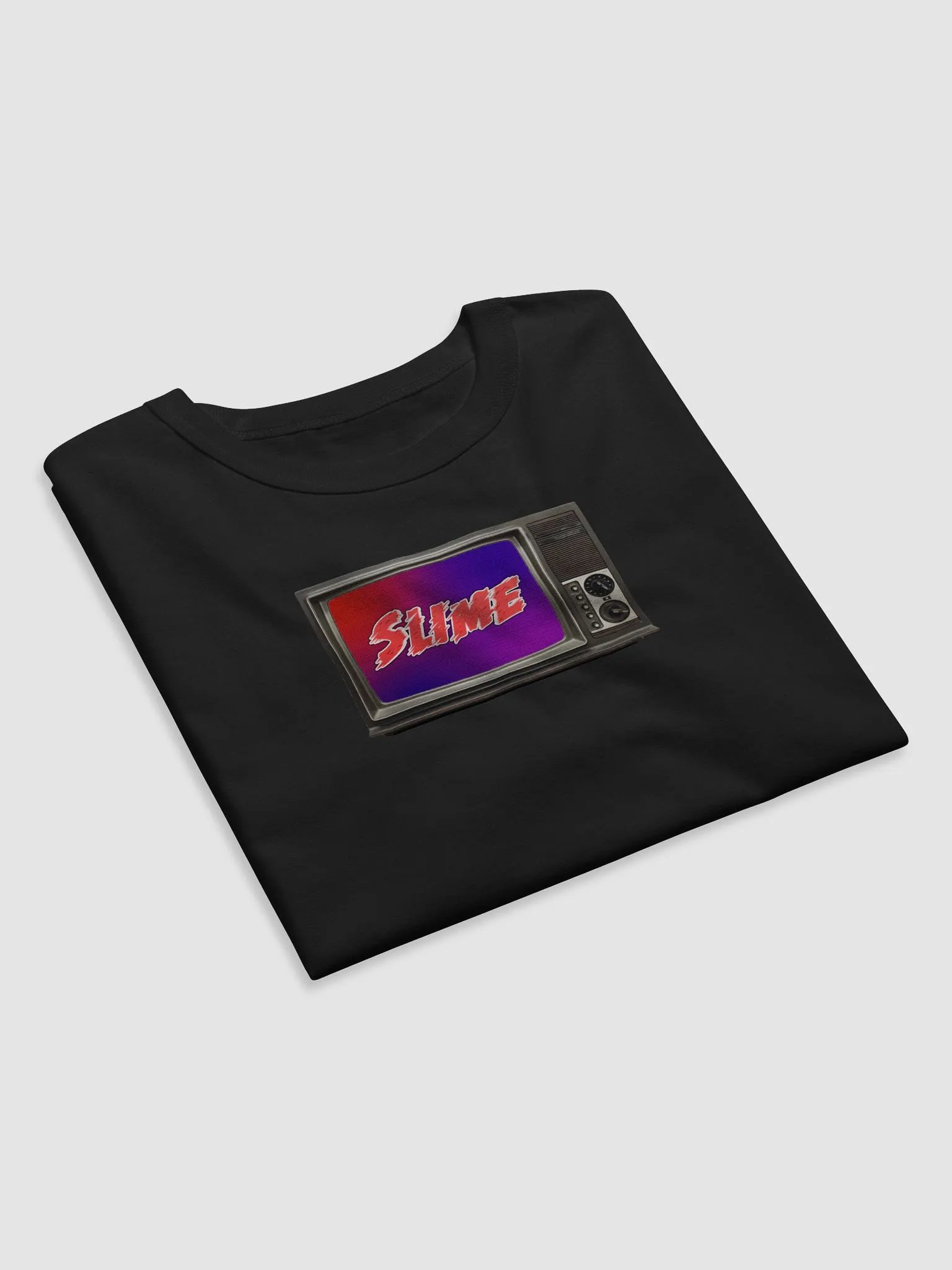 SlimeTB Retro TV Champion Relaxed-fit T-Shirt product image (3)