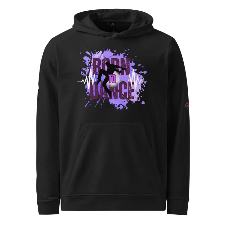 Dynamic Rhythm Born to Dance His Silhouette Adidas Collab Hoodie product image (1)