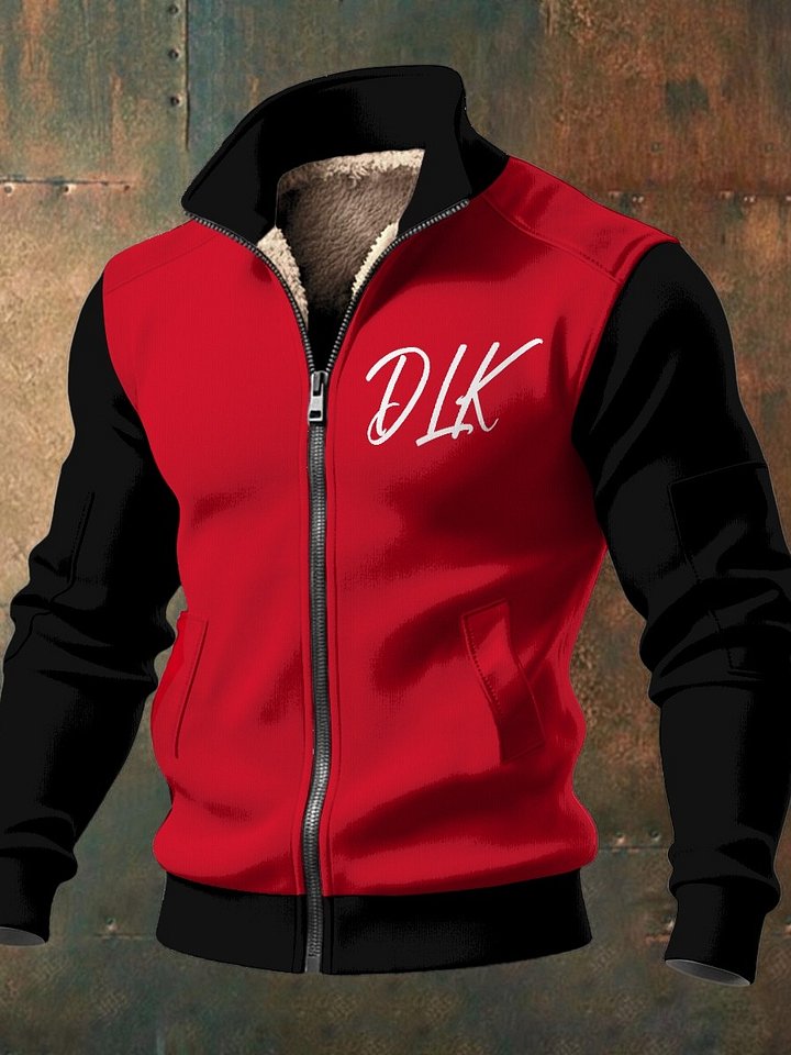 DLK Men's Thick Knit Fleece Jacket product image (2)
