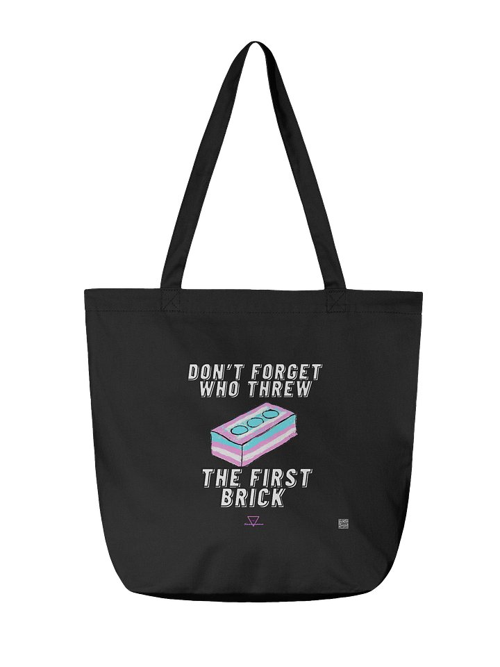 Don't Forget Who Threw The First Brick tote product image (2)
