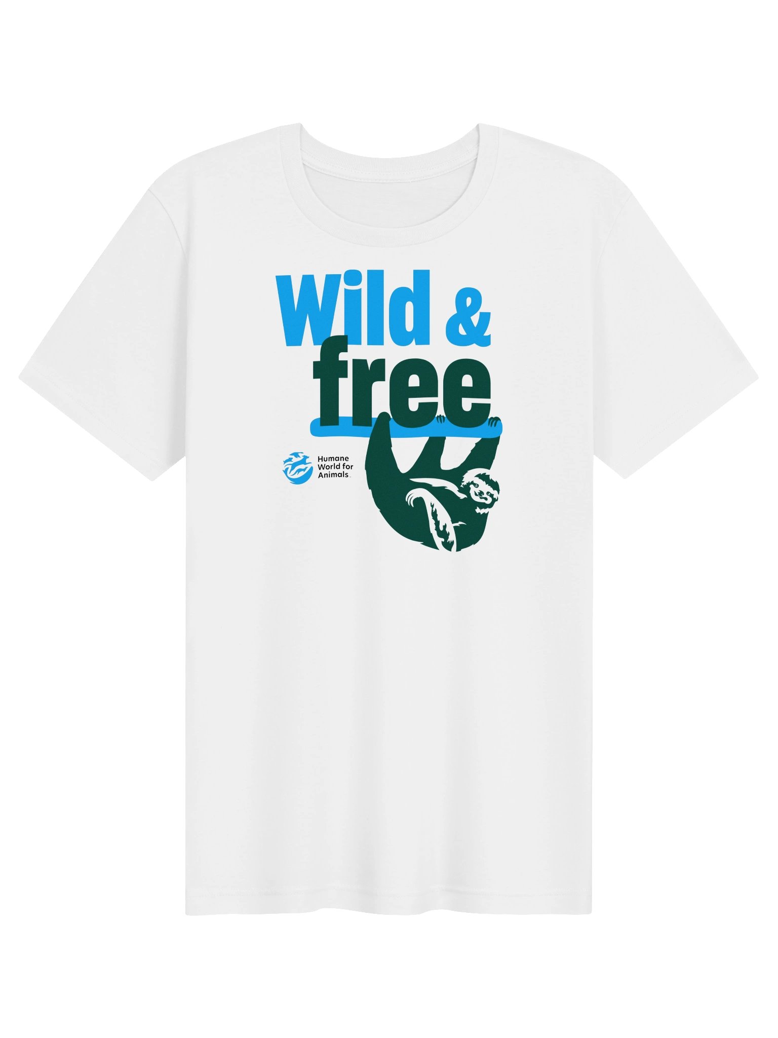 Wild & free - Sloth - T-shirt product image (1)