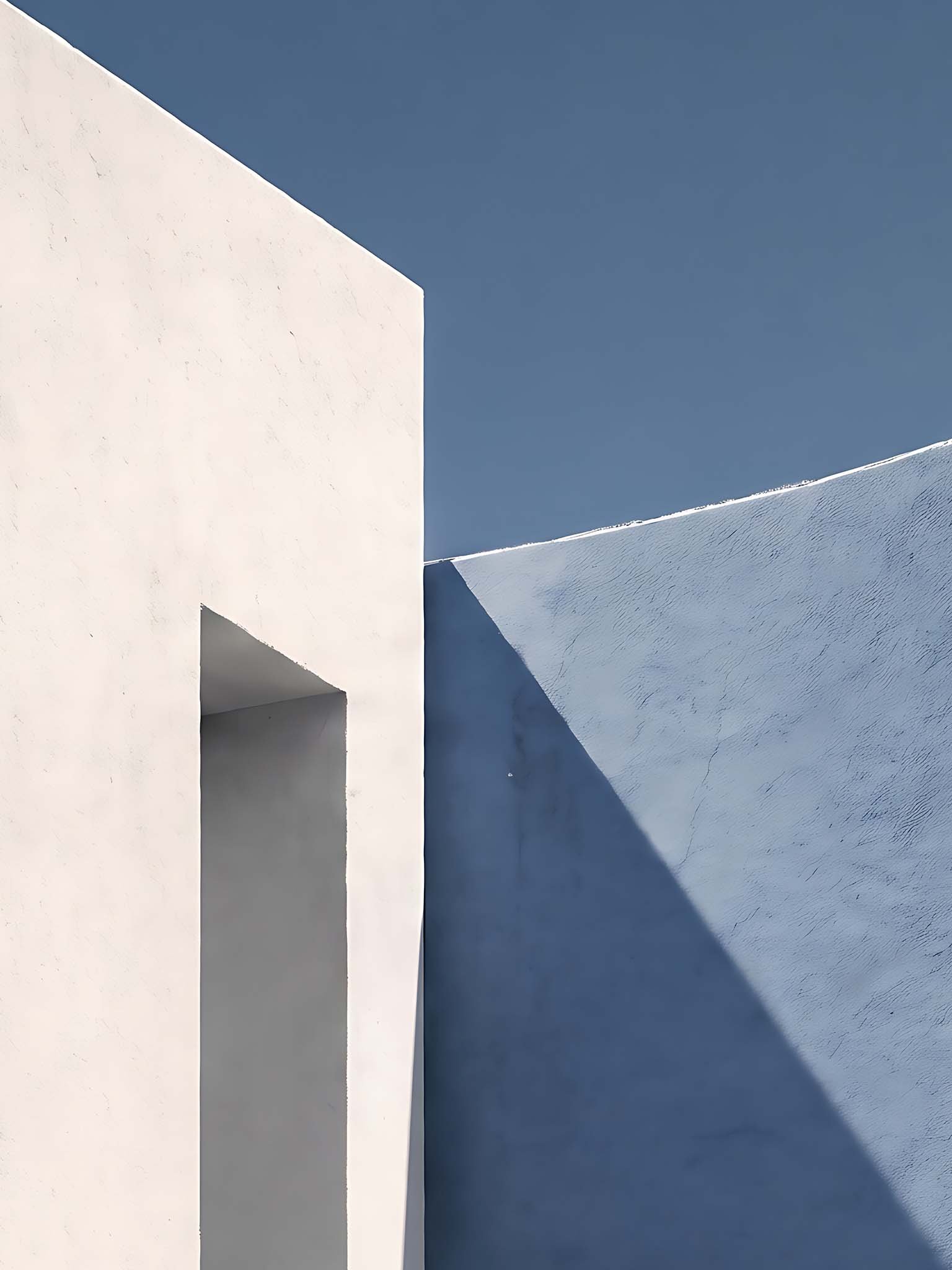 Cycladic Light - Minimalist Mediterranean Architecture Wall Art product image (13)