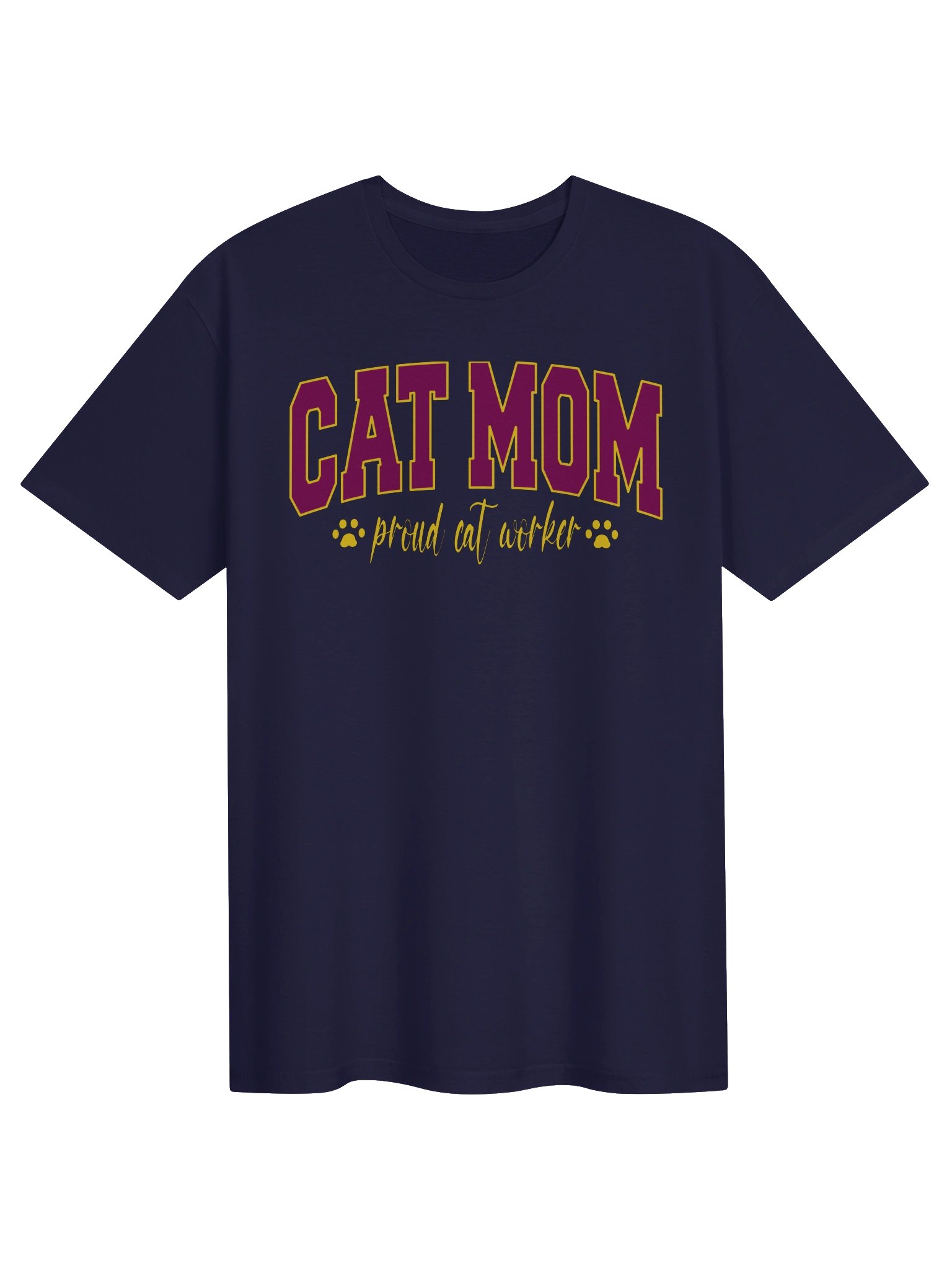 Cat Mom (proud cat worker) - Unisex Adult Super Soft Lightweight T-shirt product image (1)