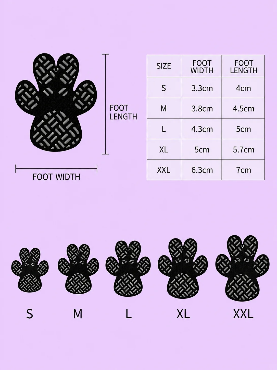 Paw Protection Sticker Pads (20 pack) product image (2)