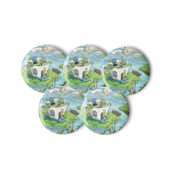 What If It Was My Home: Ep01 | Set of Pin Buttons product image (3)