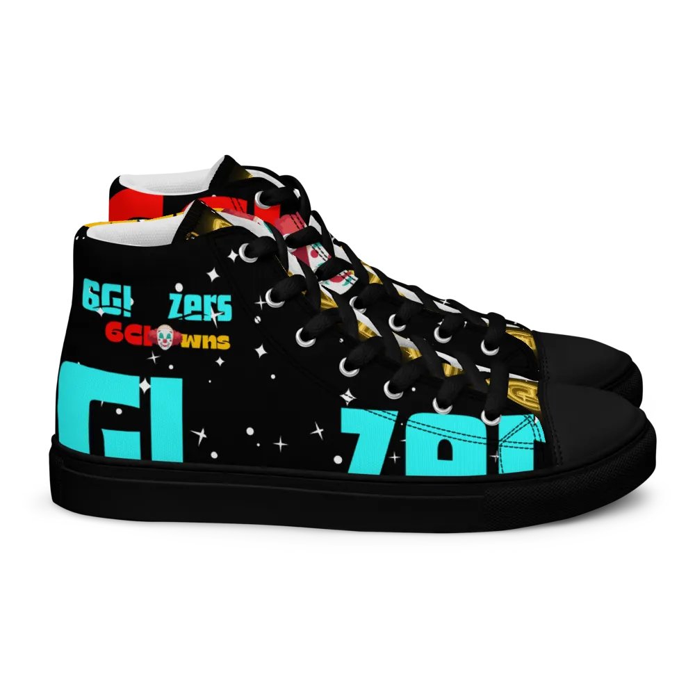 DA6iXXWRLD X 6IXX 1'S DARK SIDERS HIGH TOPS 6GLAZERS & 6CLOWNS product image (10)