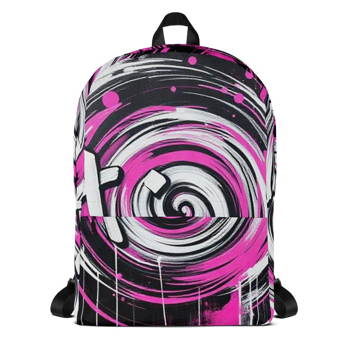 Medellin Graffiti Swirl Backpack product image (1)