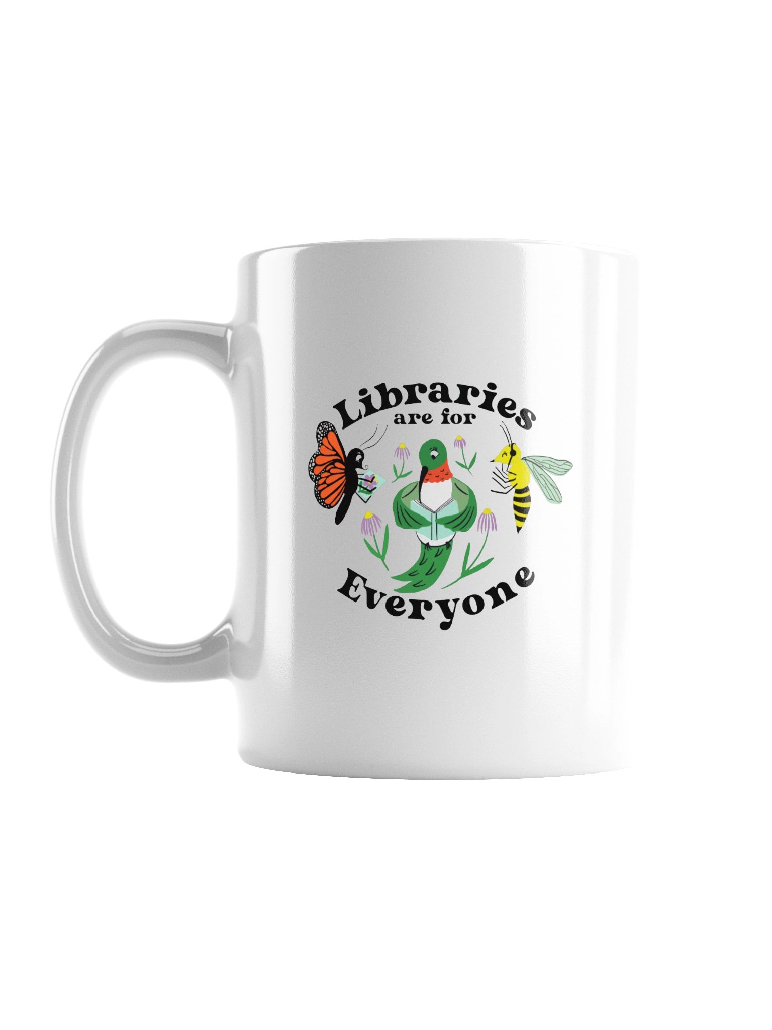 Libraries are for Everyone Mug (White) product image (1)
