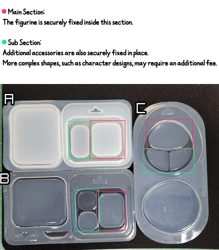 Custom Clay Figure in Resin Case (Packaging Style) product image (2)