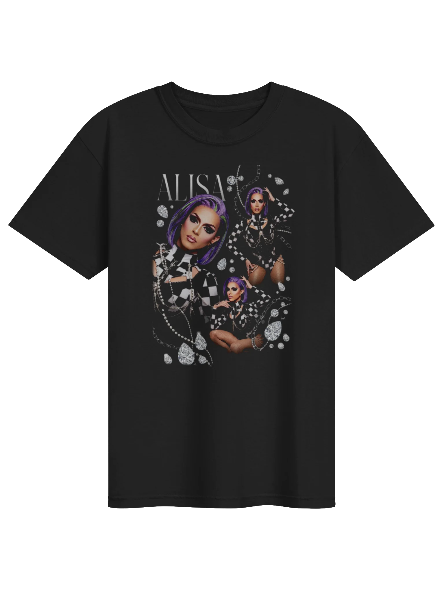 "Diamond Glam" Vintage Bootleg Heavyweight Tee product image (1)