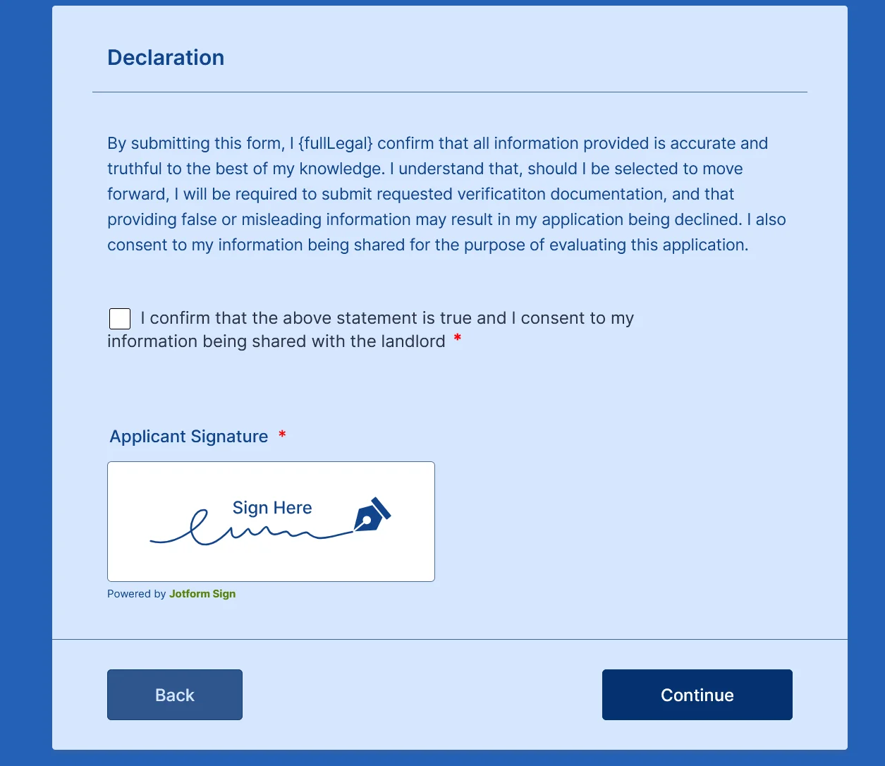 Tenant Intake Form Template product image (5)