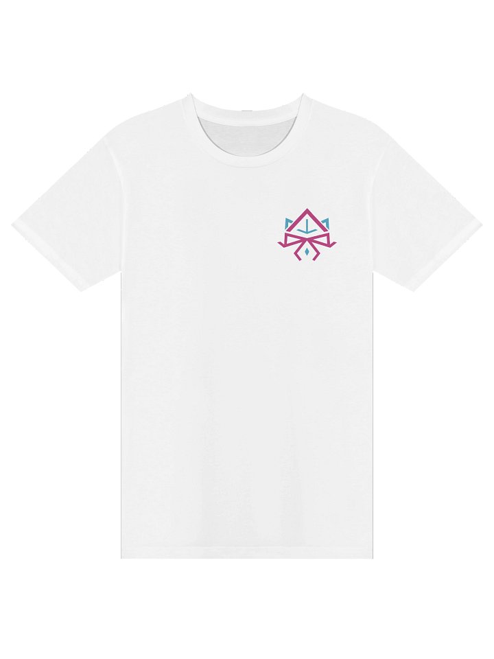Arcadia Tee [White; Pink Logo] product image (1)