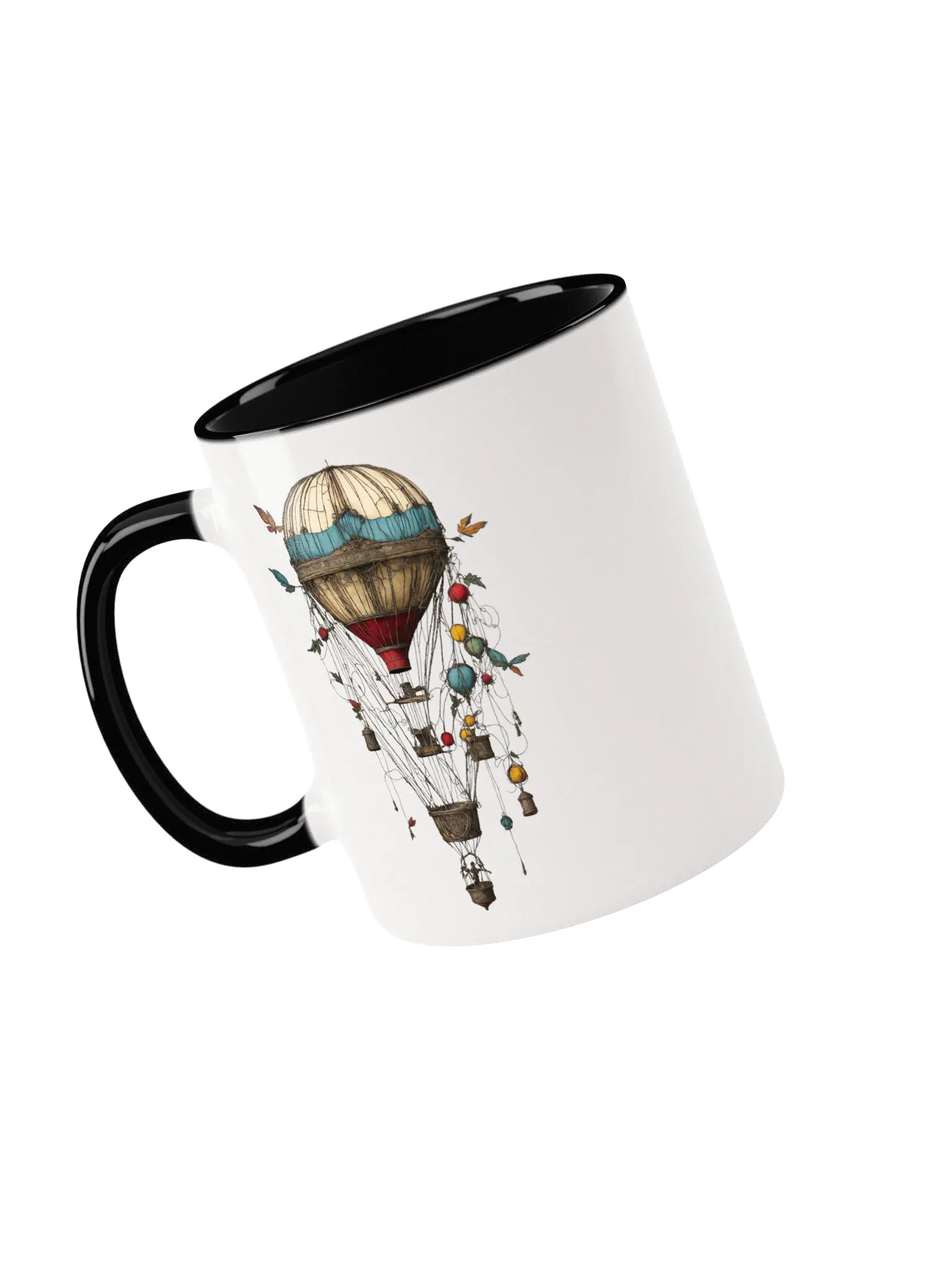 Whimsical Hot Air Balloon Ceramic Mug product image (17)