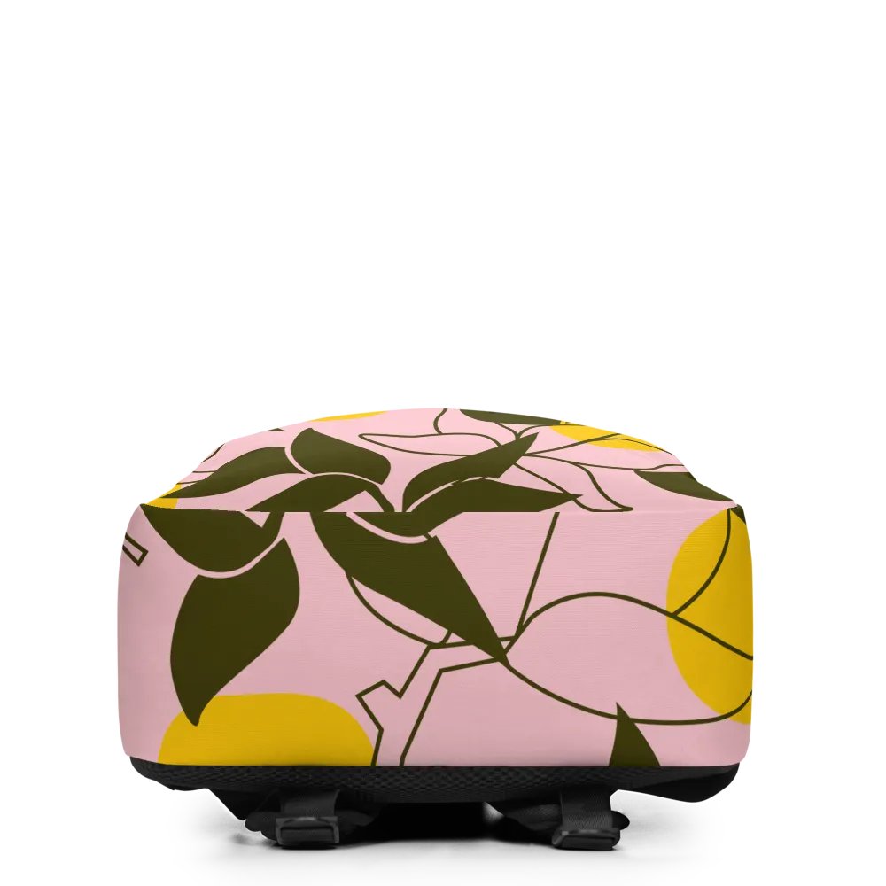 Leafy Elegance All-Over Backpack product image (4)