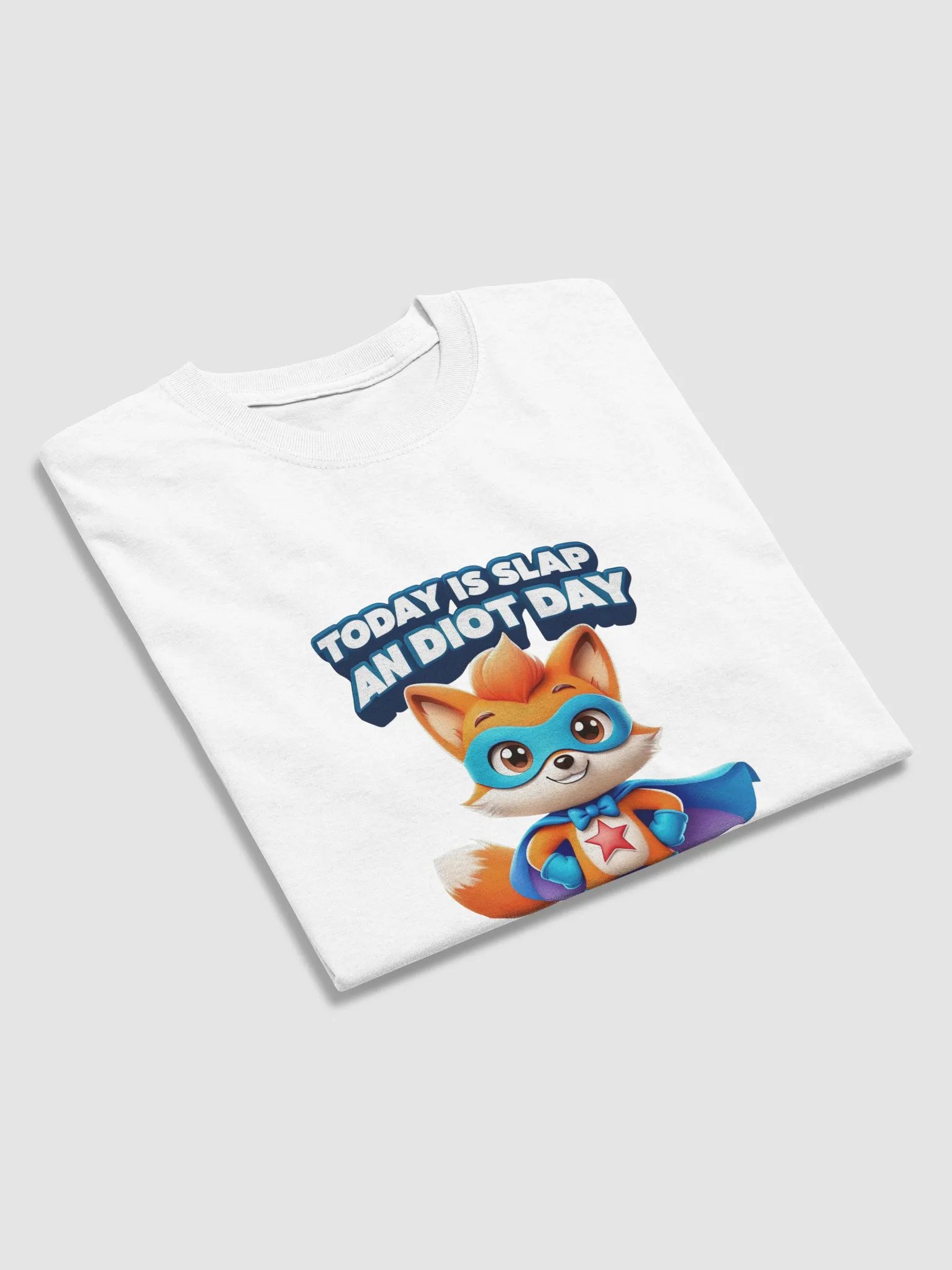 Superhero Fox - Slap An Idiot T-Shirt product image (2)