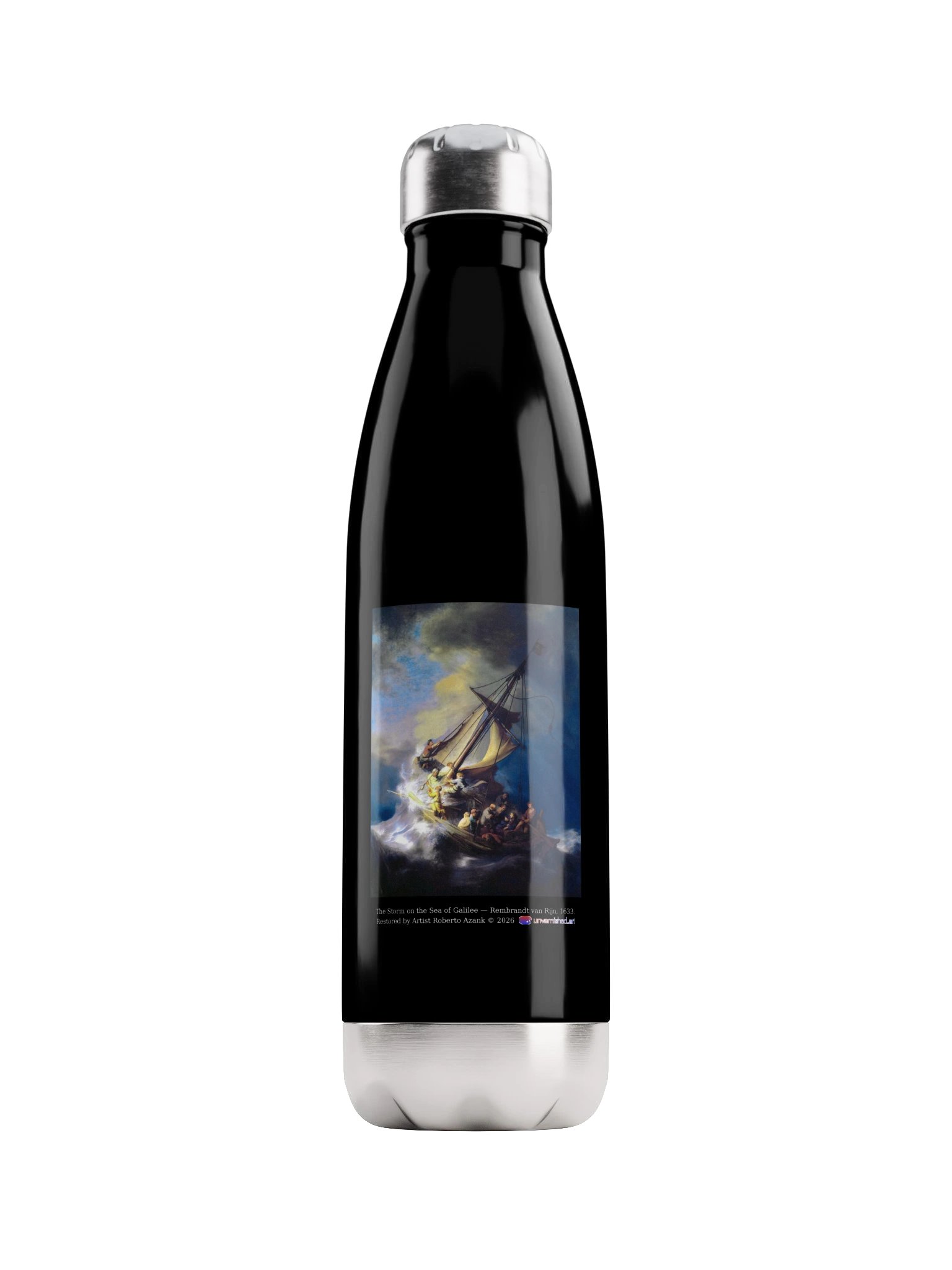 The Storm on the Sea of Galilee — Water Bottle product image (1)