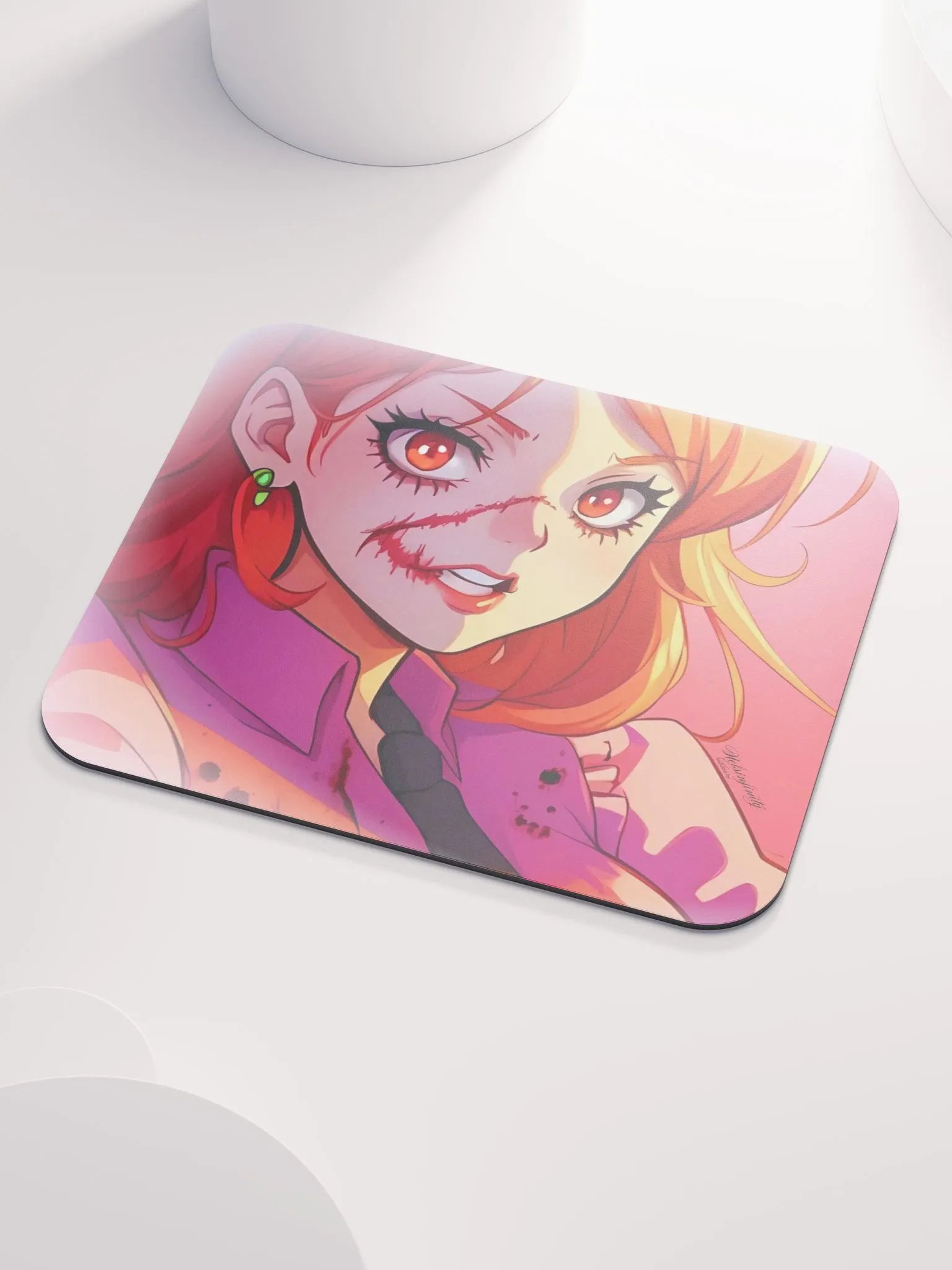 V6 Zombie Anime Expression Mouse Pad product image (3)