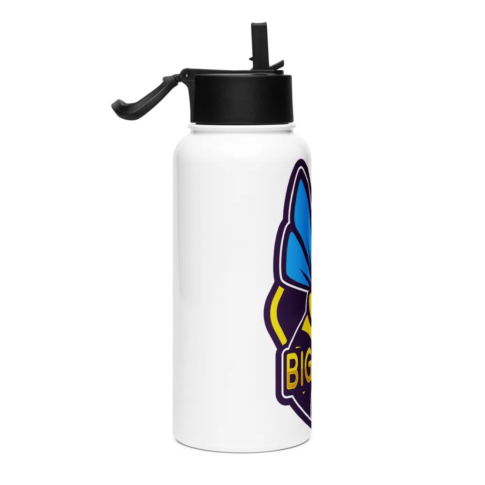#TeamBIGBITE Stainless Steel Water Bottle product image (4)