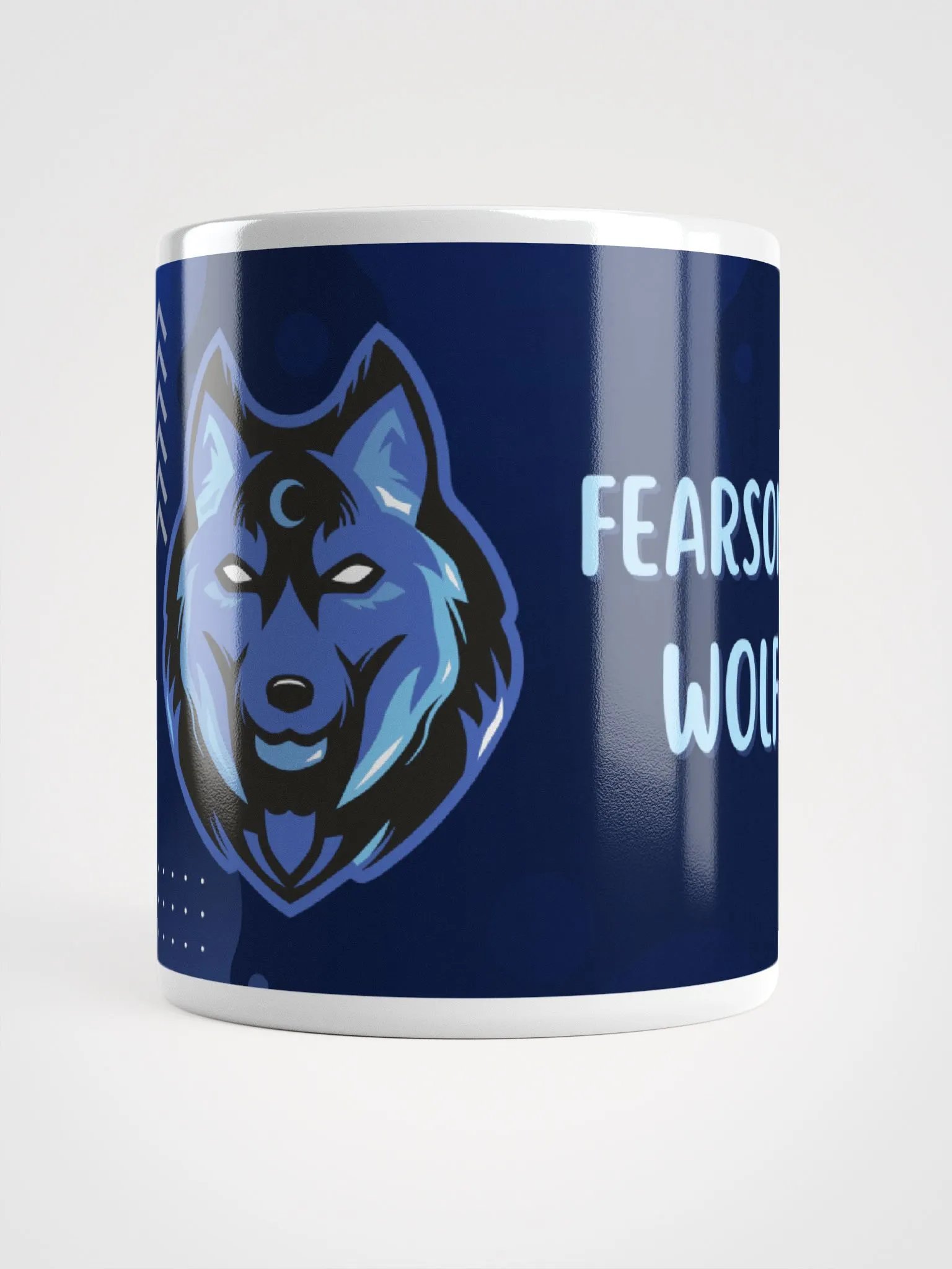 White wolf mug product image (9)