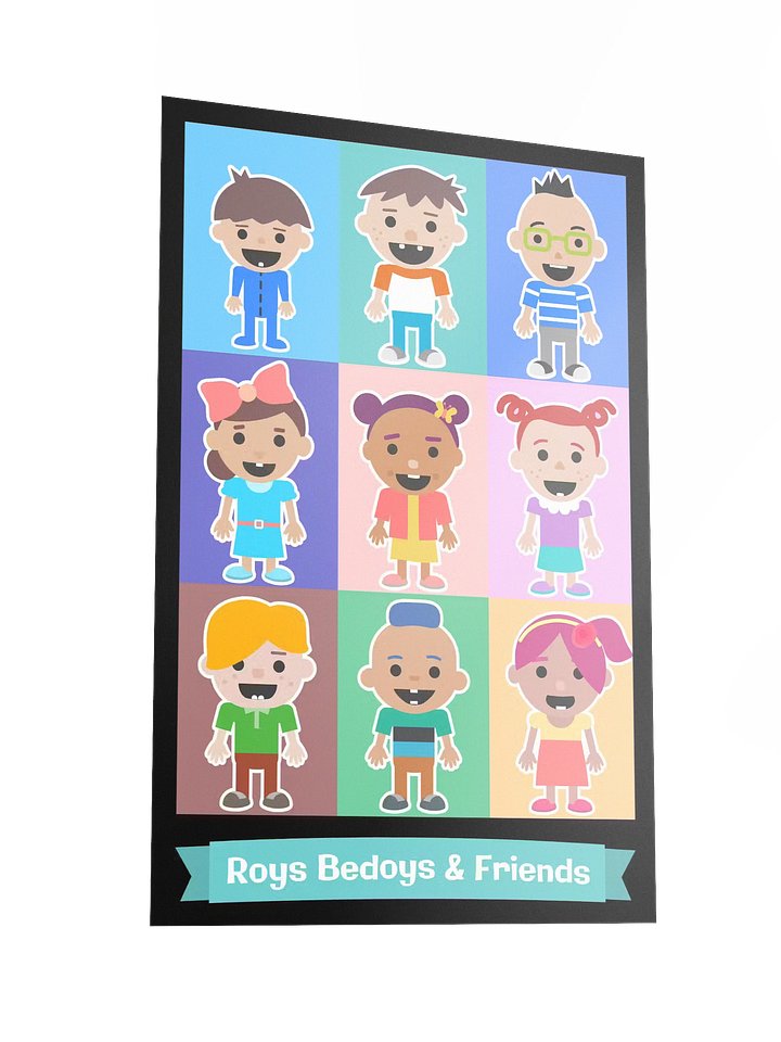 Roys Bedoys & Friends Vibrant Matte Poster product image (2)