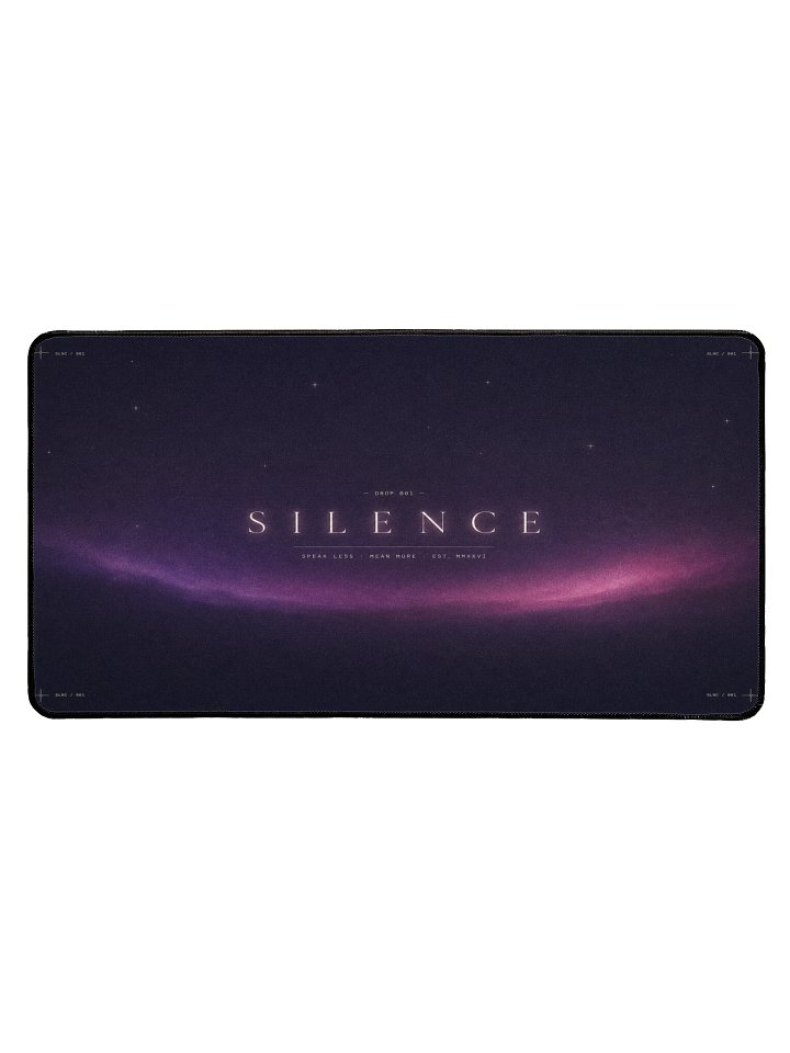 SILENCE - Aurora Desk Mat product image (1)