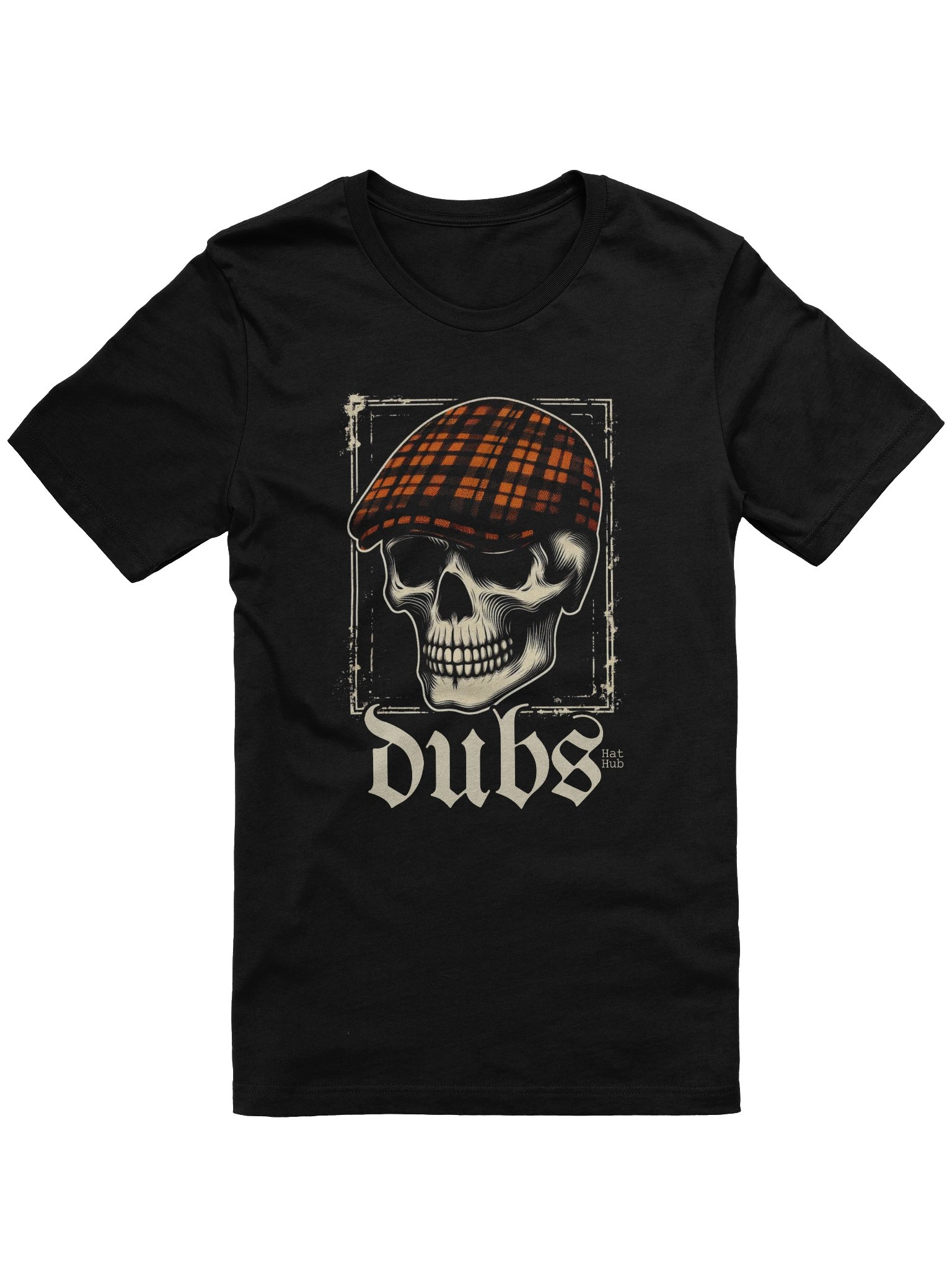 Till The Day I Die Version 2 - Dubs Hat Hub Skull Teeshirt product image (1)