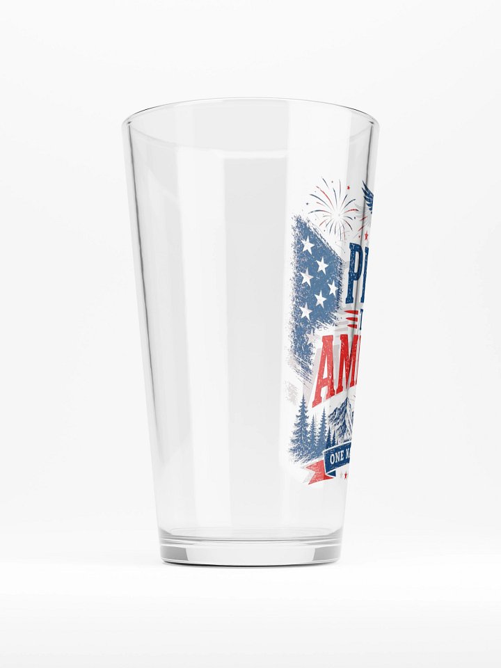 Proud to Be an American Shaker Pint Glass product image (2)