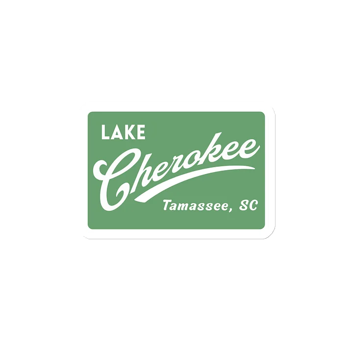 Lake Cherokee Magnet - Green Swoosh product image (2)