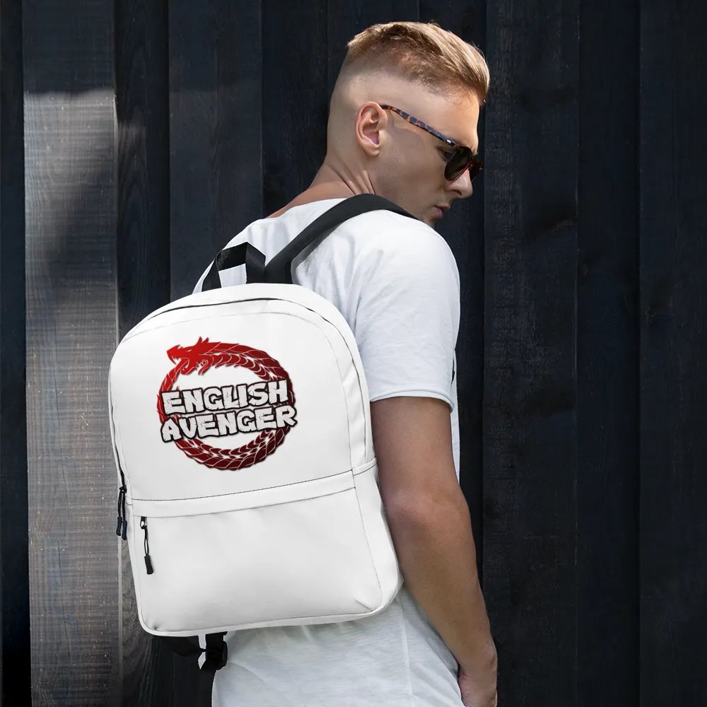 English Avenger Logo Backpack product image (3)