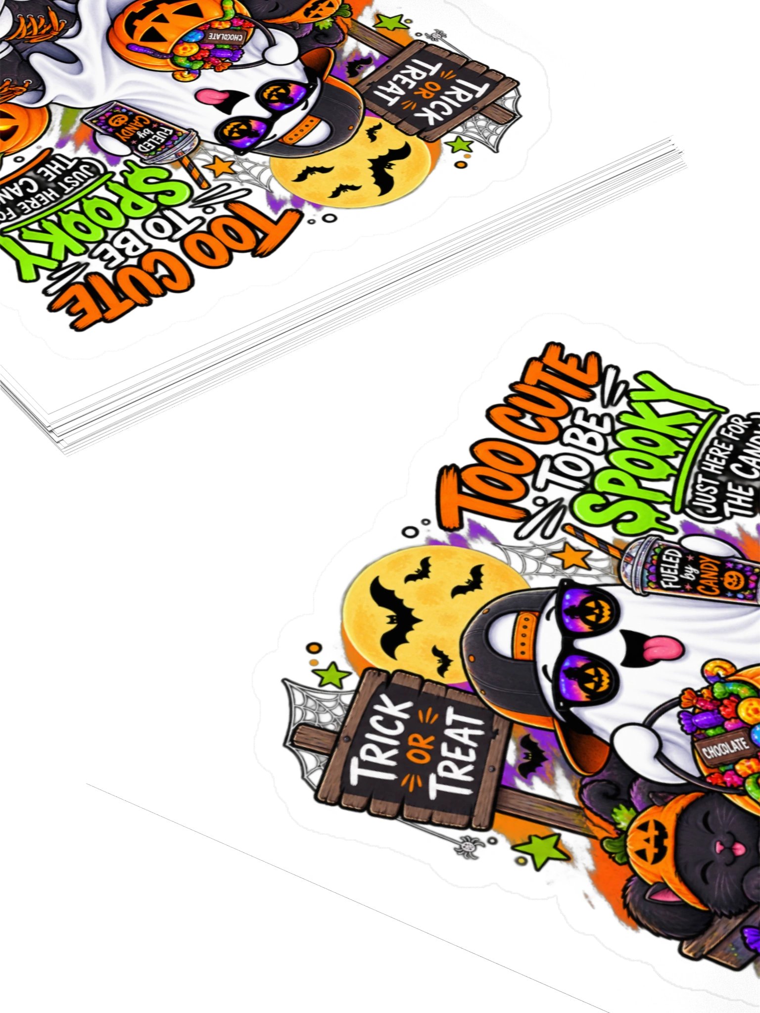 Too Cute to be Spooky Sticker product image (4)