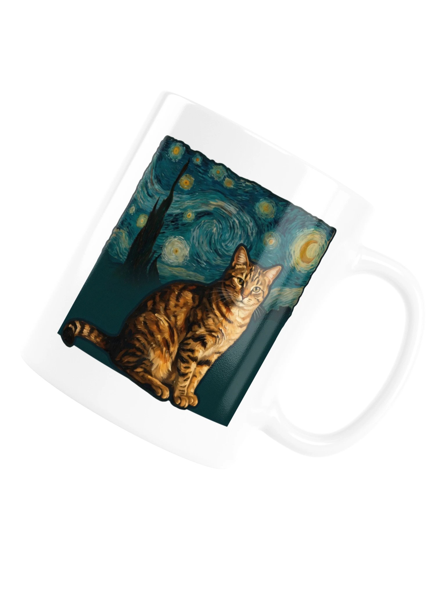 Starry Night Tabby Mug product image (6)