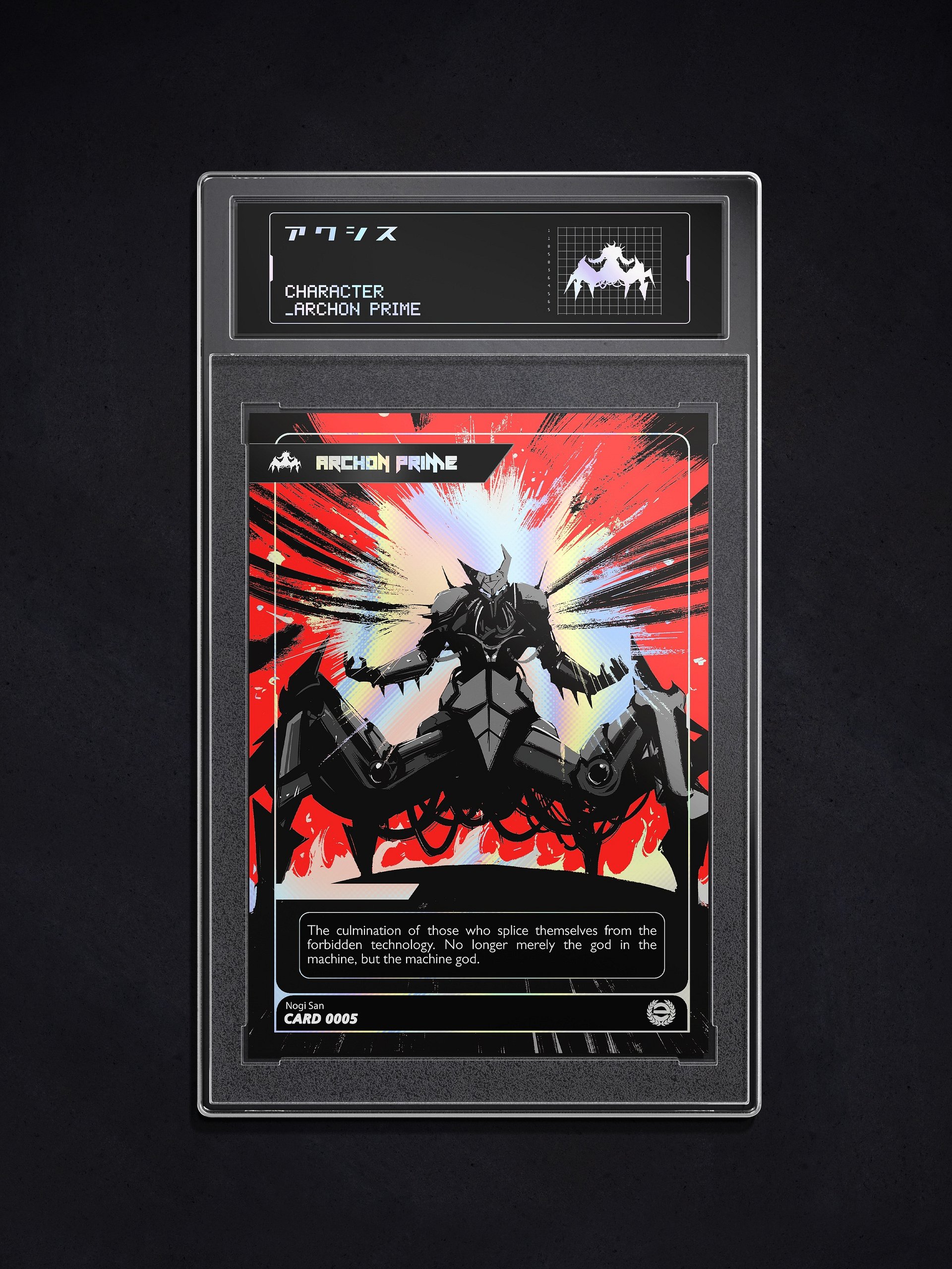 Archon Prime Collector Card [PRE ORDER] product image (1)