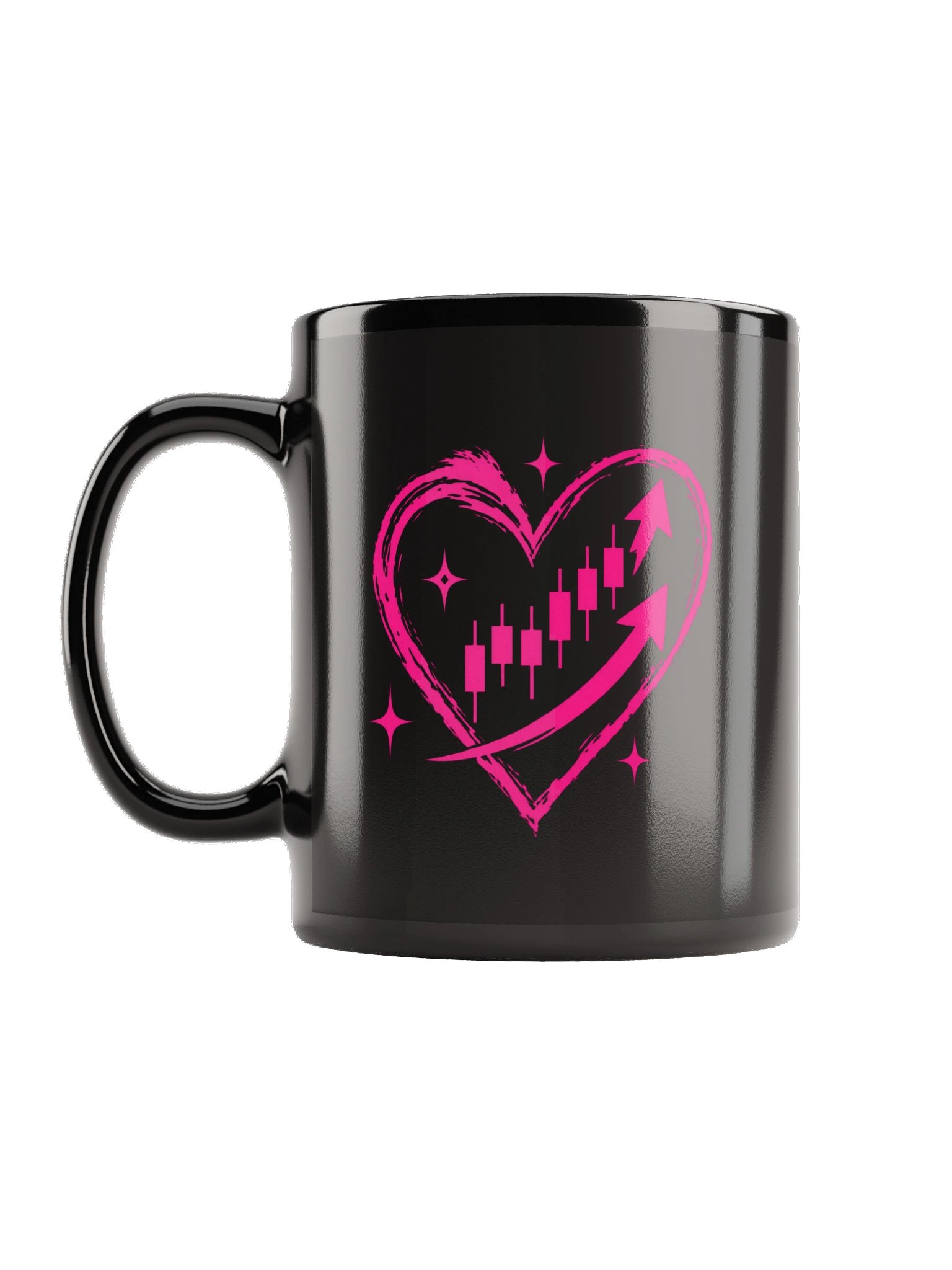$PINK COIN Heart Mug product image (1)