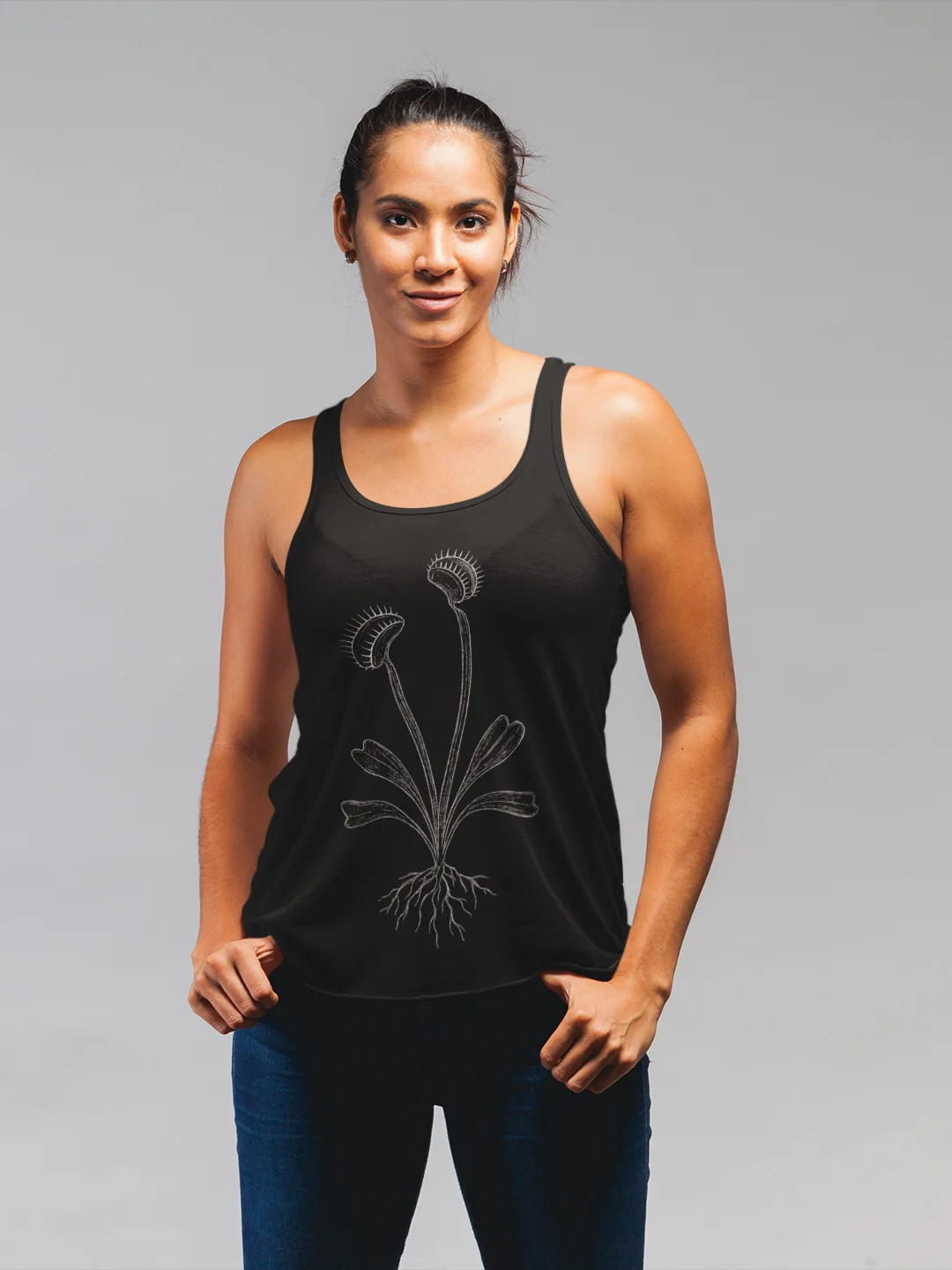 Venus Flytrap Schematics Racerback Tank product image (10)
