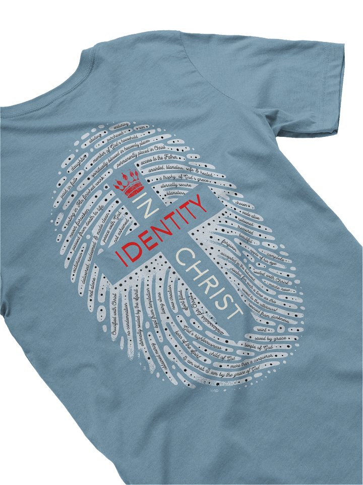 Identity In Christ Women's Tee - Front & Back product image (9)