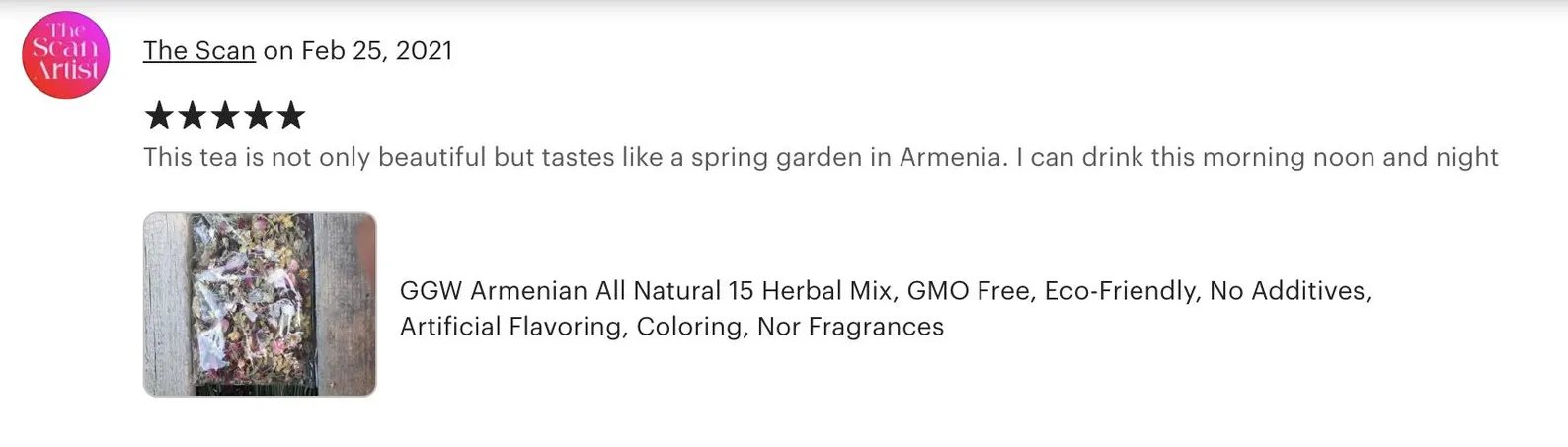 Armenian 14 Floral Tea Mix 30g product image (3)