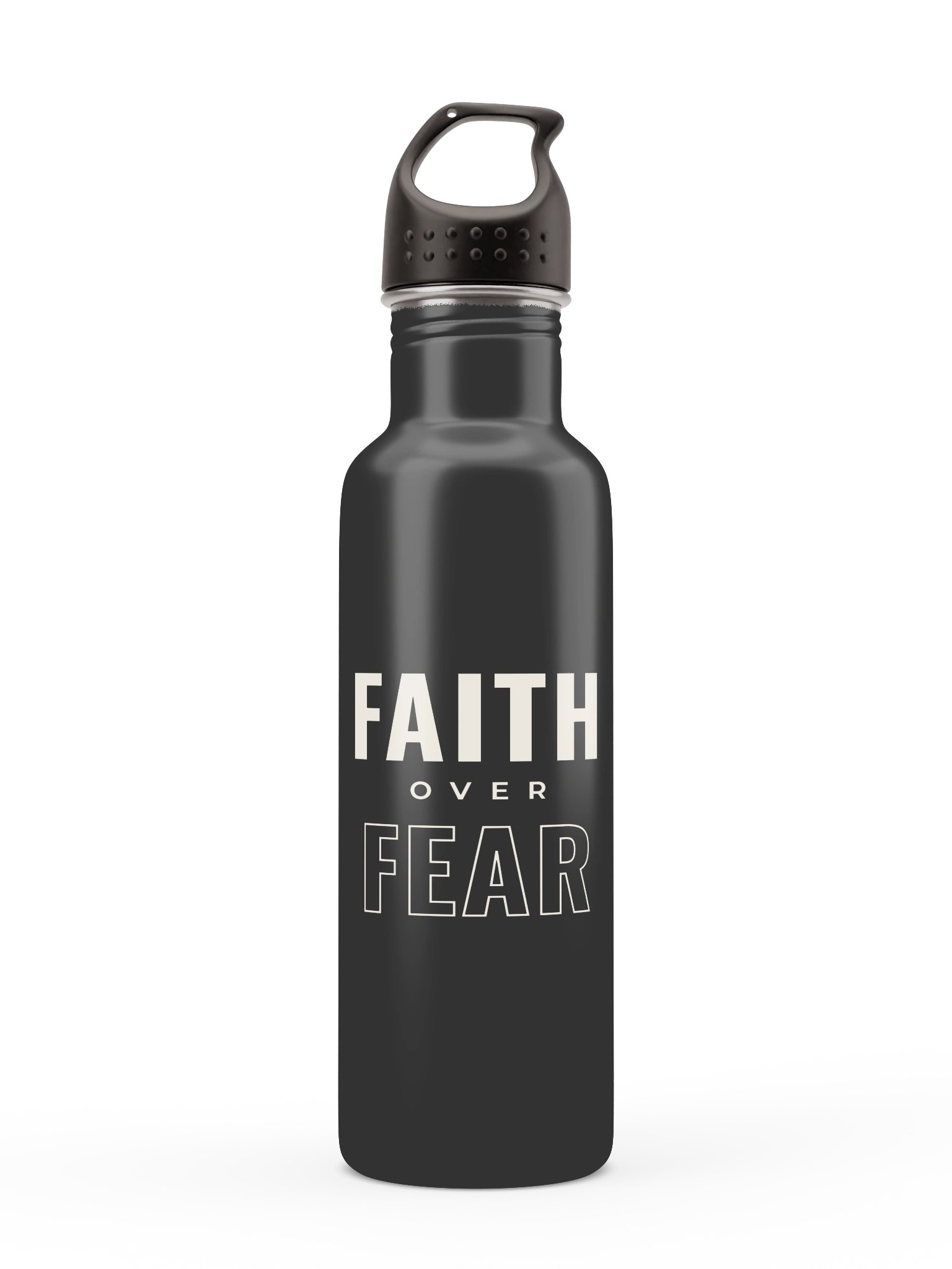 Faith Over Fear Water Bottle product image (1)