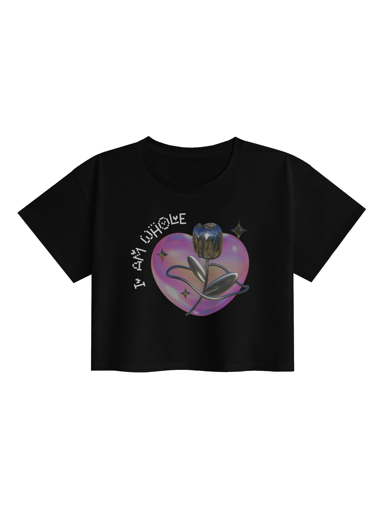 I AM WHOLE Crop Shirt product image (2)