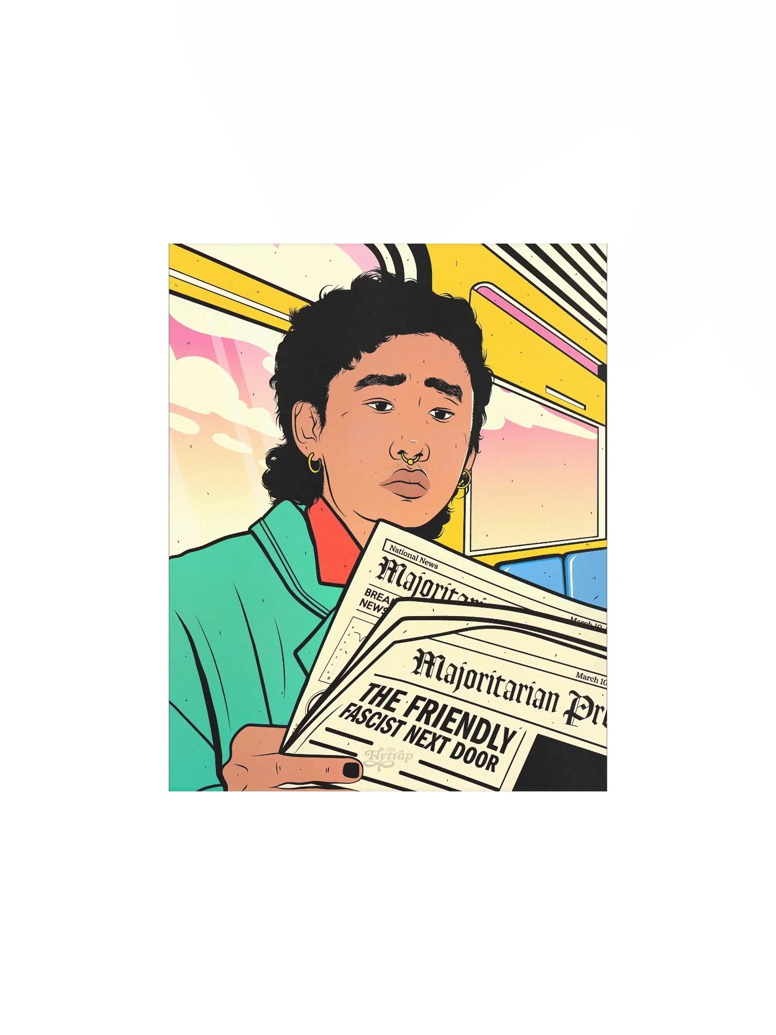 Majoritarian Propaganda 8"x10" Poster product image (1)