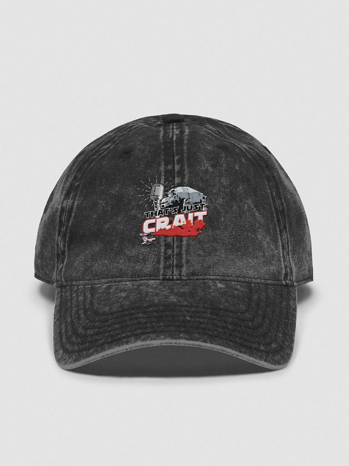 That's Just Crait! logo dad hat - distressed product image (1)