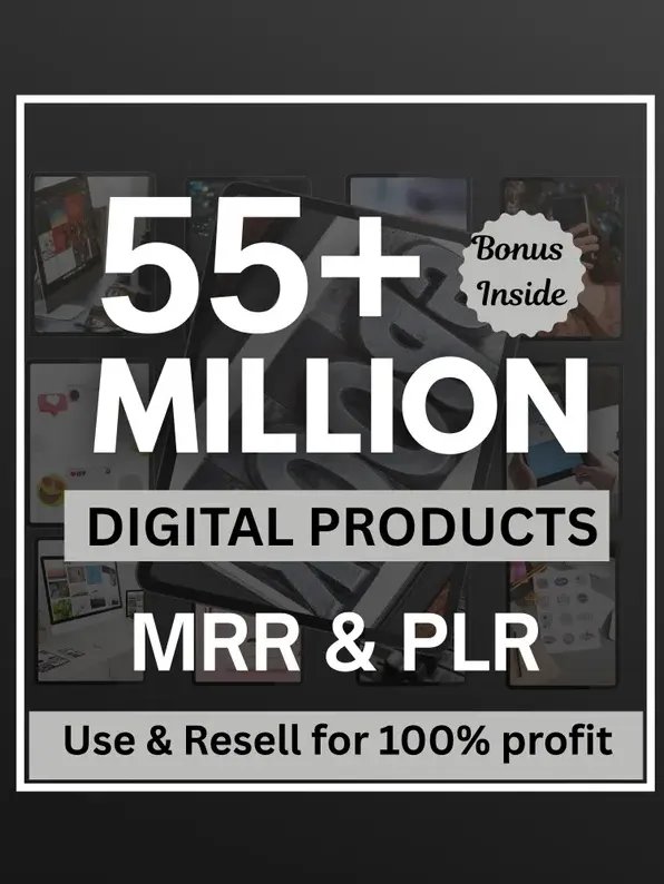 2025 🎂.55millions digital products with PLR MRP👌🎁 product image (1)