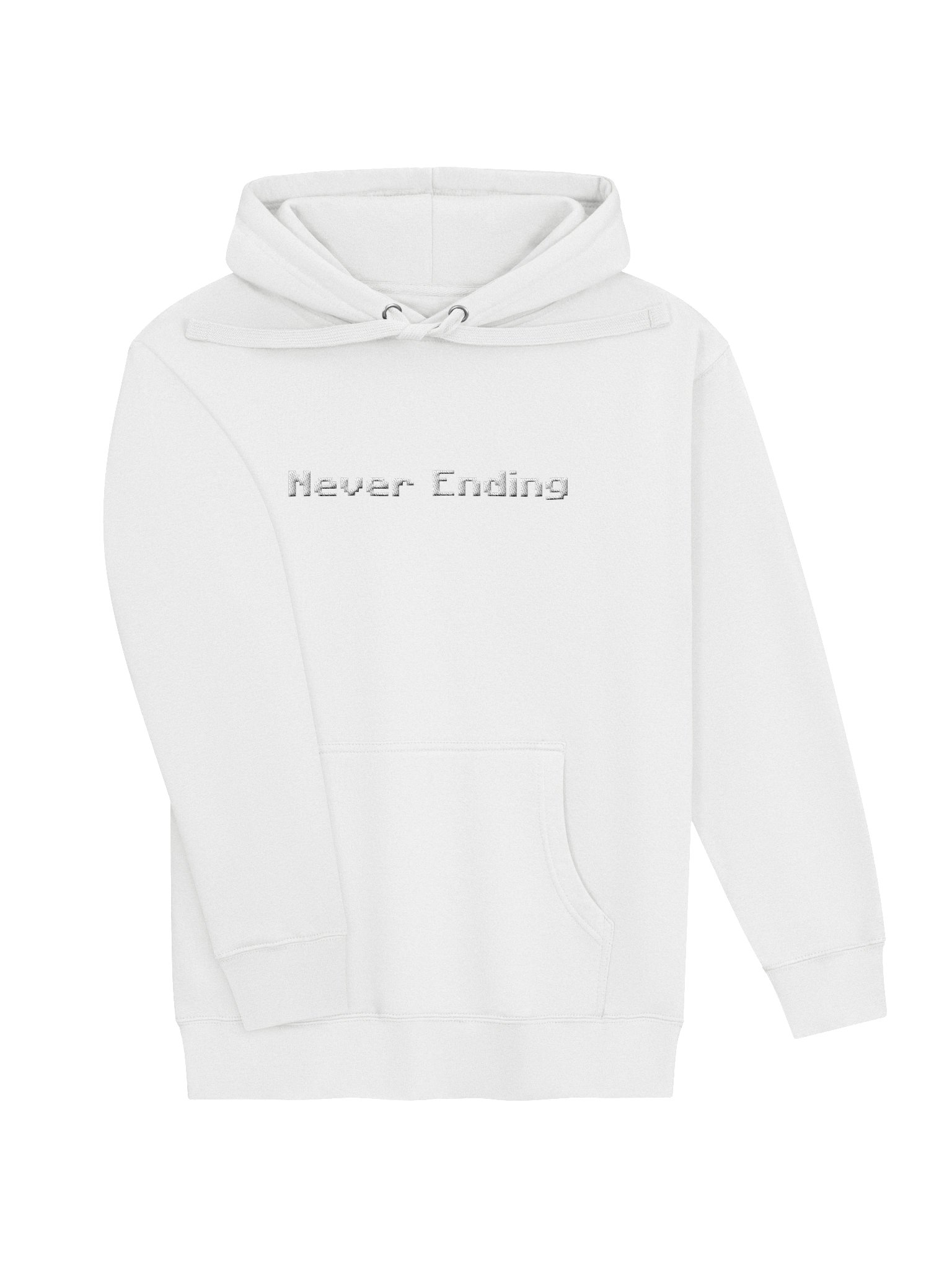 Monochrome Hoodie - White product image (3)