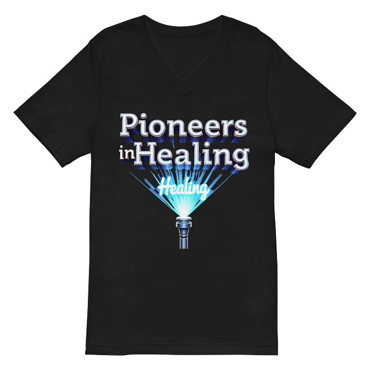 Illuminate the Healing Journey V-Neck Tee product image (2)